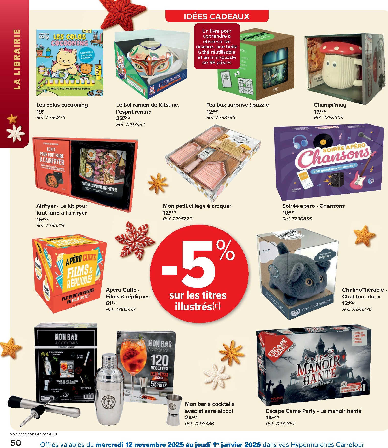carrefour - De Carrefour Hypermarchés - Des fetes pour tous les goûts folder geldig vanaf 12/11 t/m 01/01 - page: 50