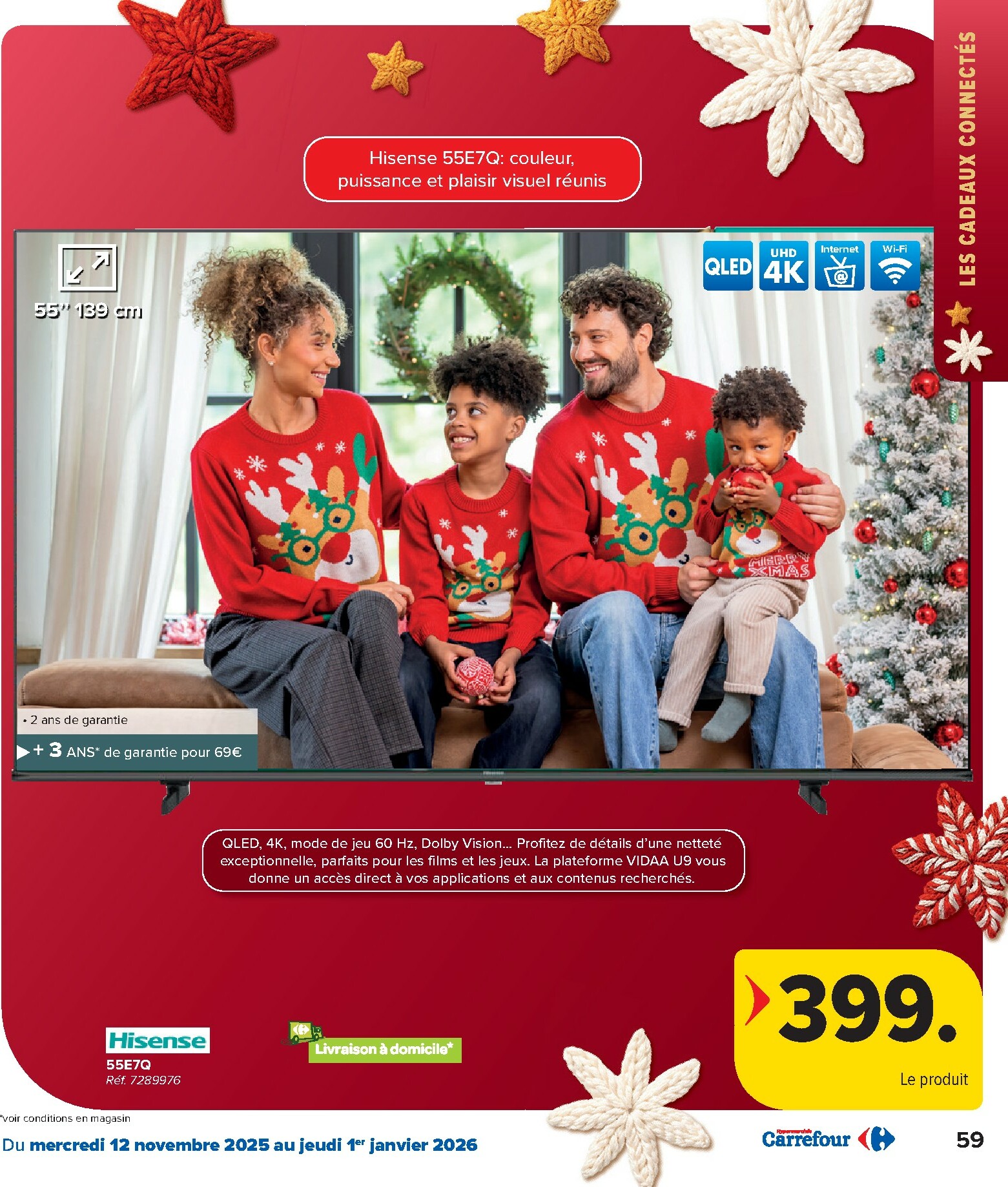 carrefour - De Carrefour Hypermarchés - Des fetes pour tous les goûts folder geldig vanaf 12/11 t/m 01/01 - page: 59