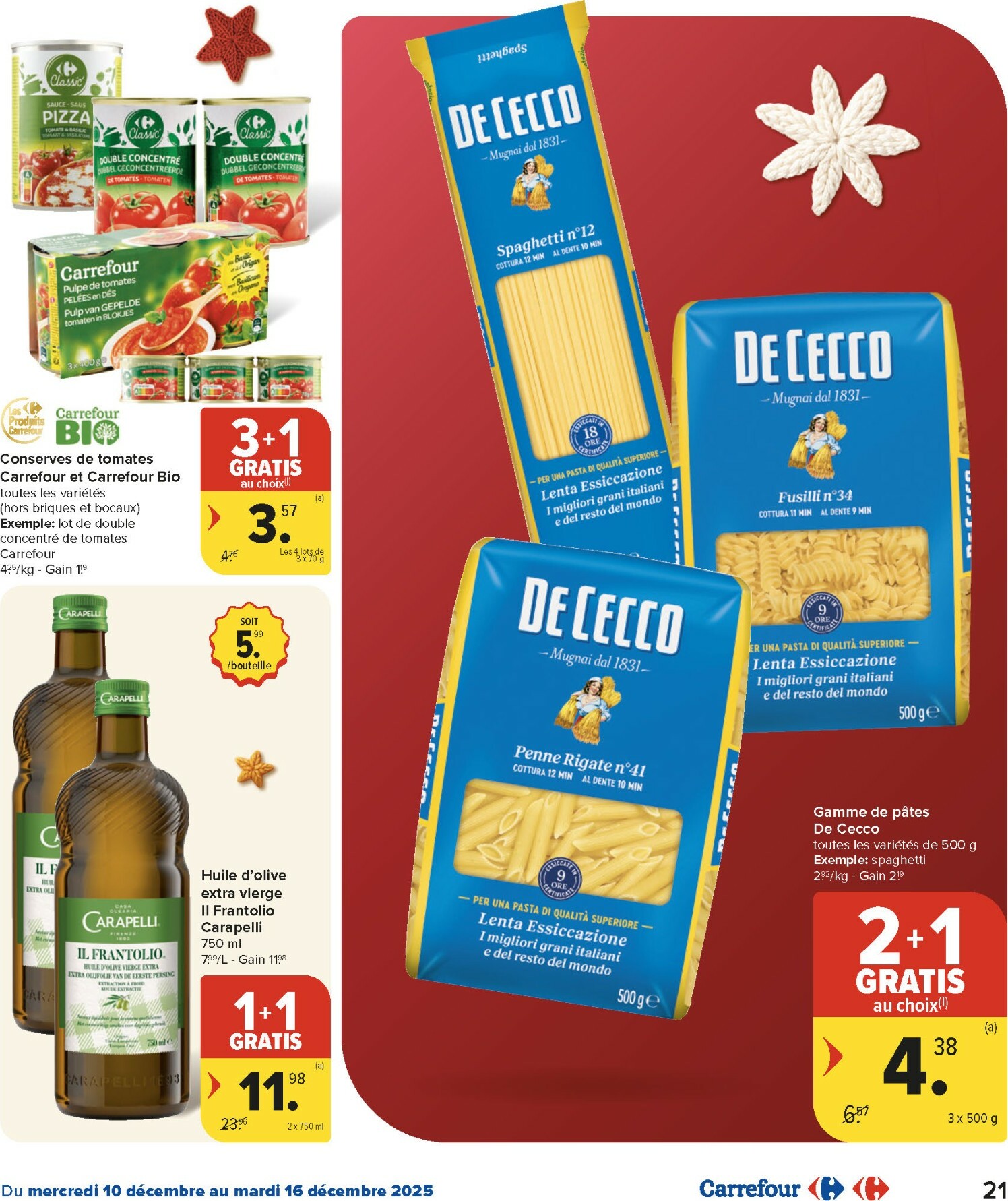 carrefour - De Carrefour folder geldig vanaf 10/12 t/m 16/12 - page: 21