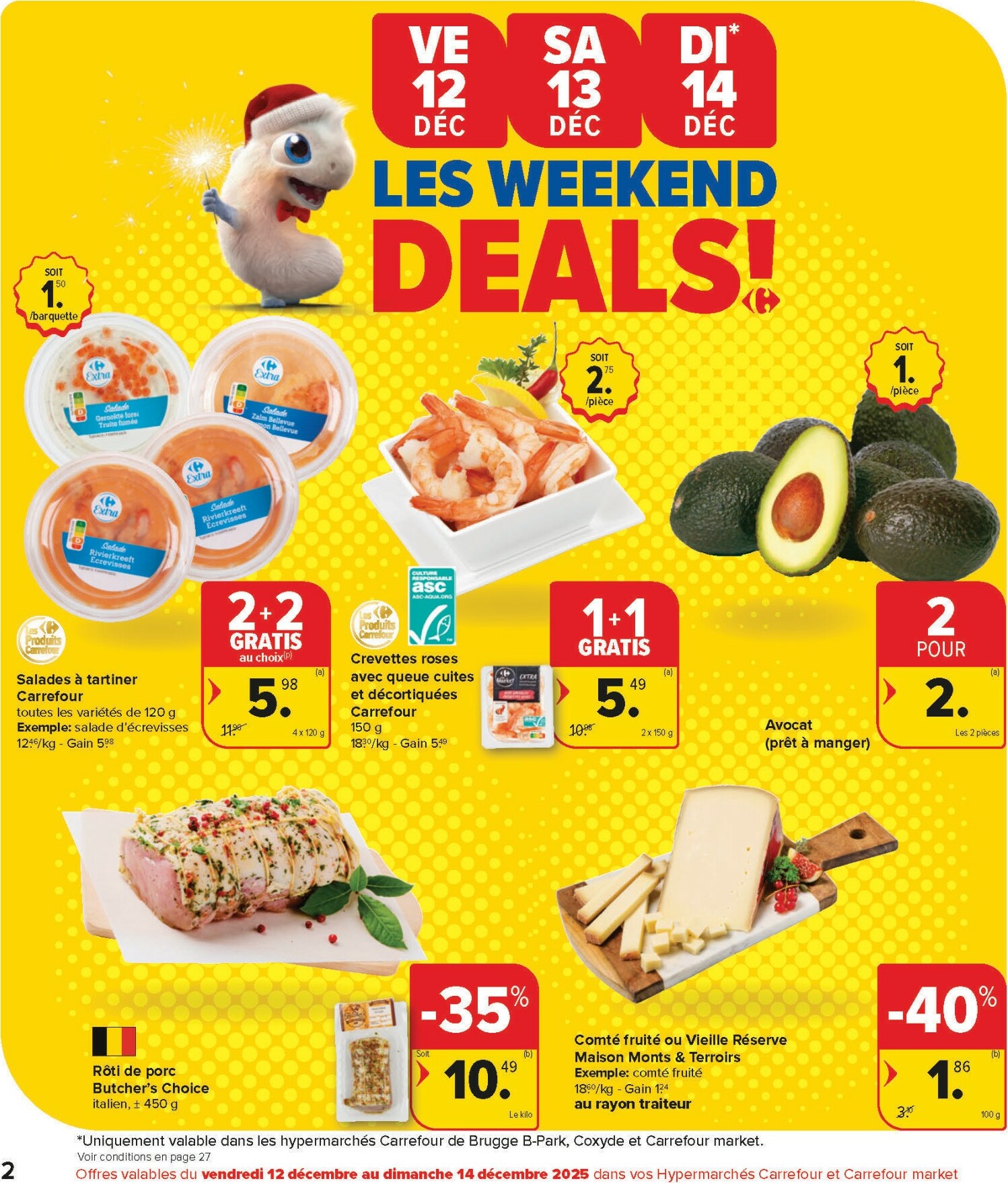 carrefour - De Carrefour folder geldig vanaf 10/12 t/m 16/12 - page: 2