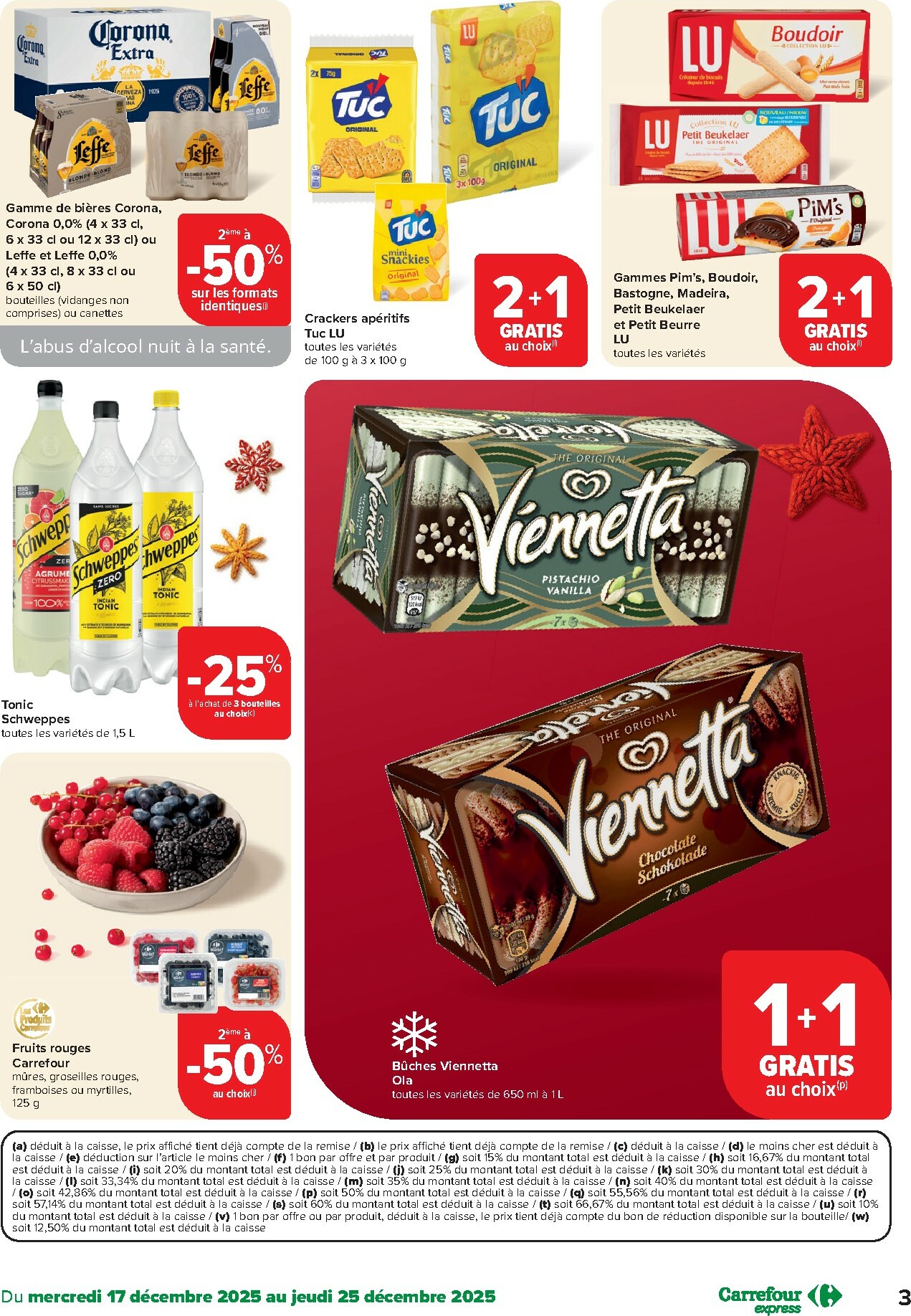 carrefour - De Carrefour Express folder geldig vanaf 17/12 t/m 25/12 - page: 3