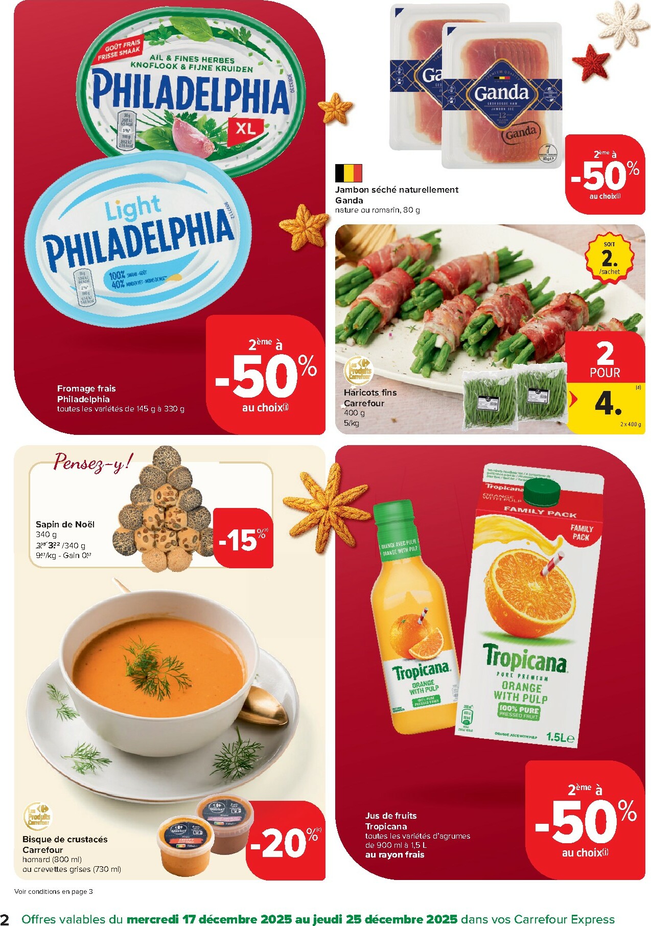 carrefour - De Carrefour Express folder geldig vanaf 17/12 t/m 25/12 - page: 2