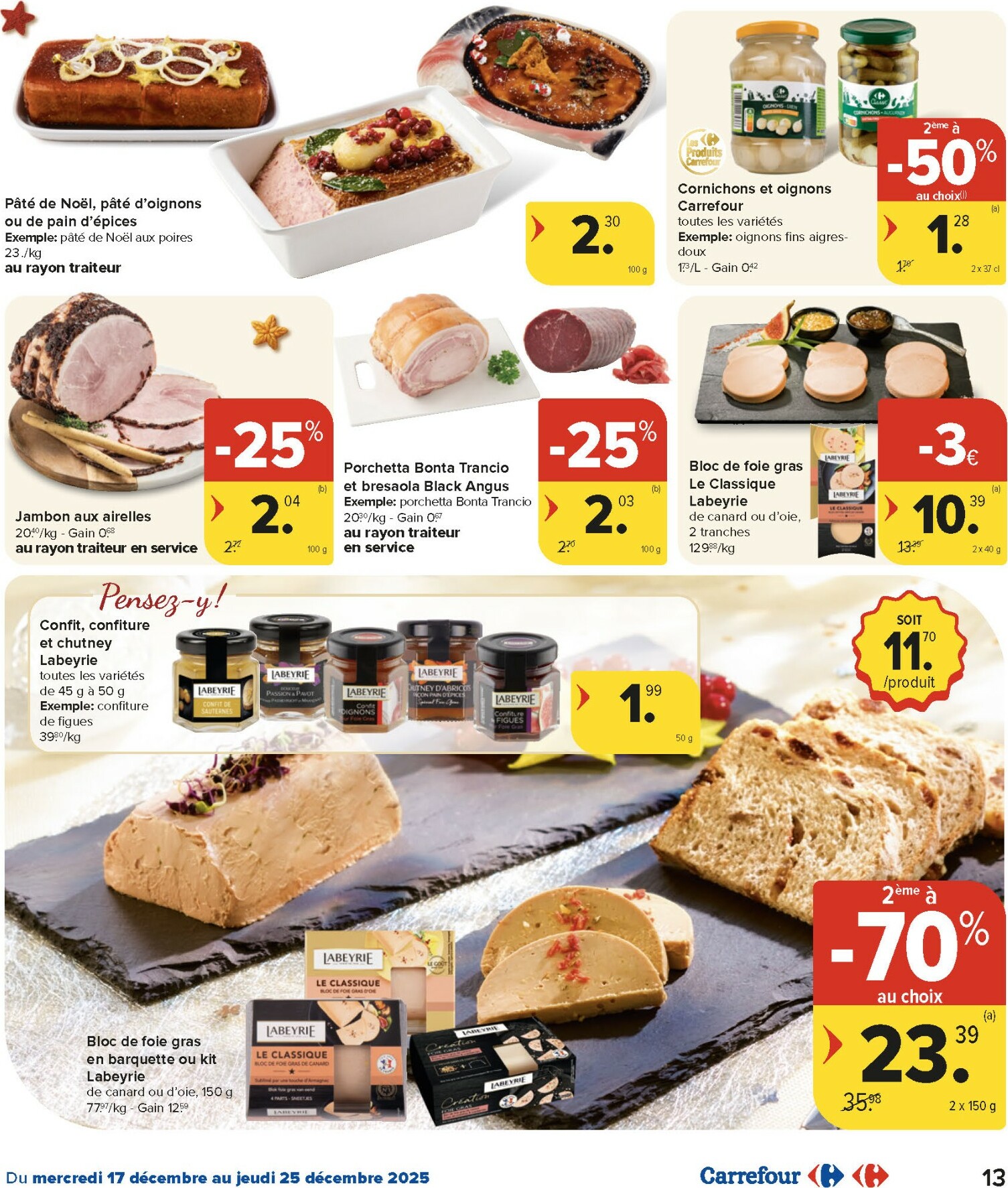 carrefour - De Carrefour folder geldig vanaf 17/12 t/m 23/12 - page: 13