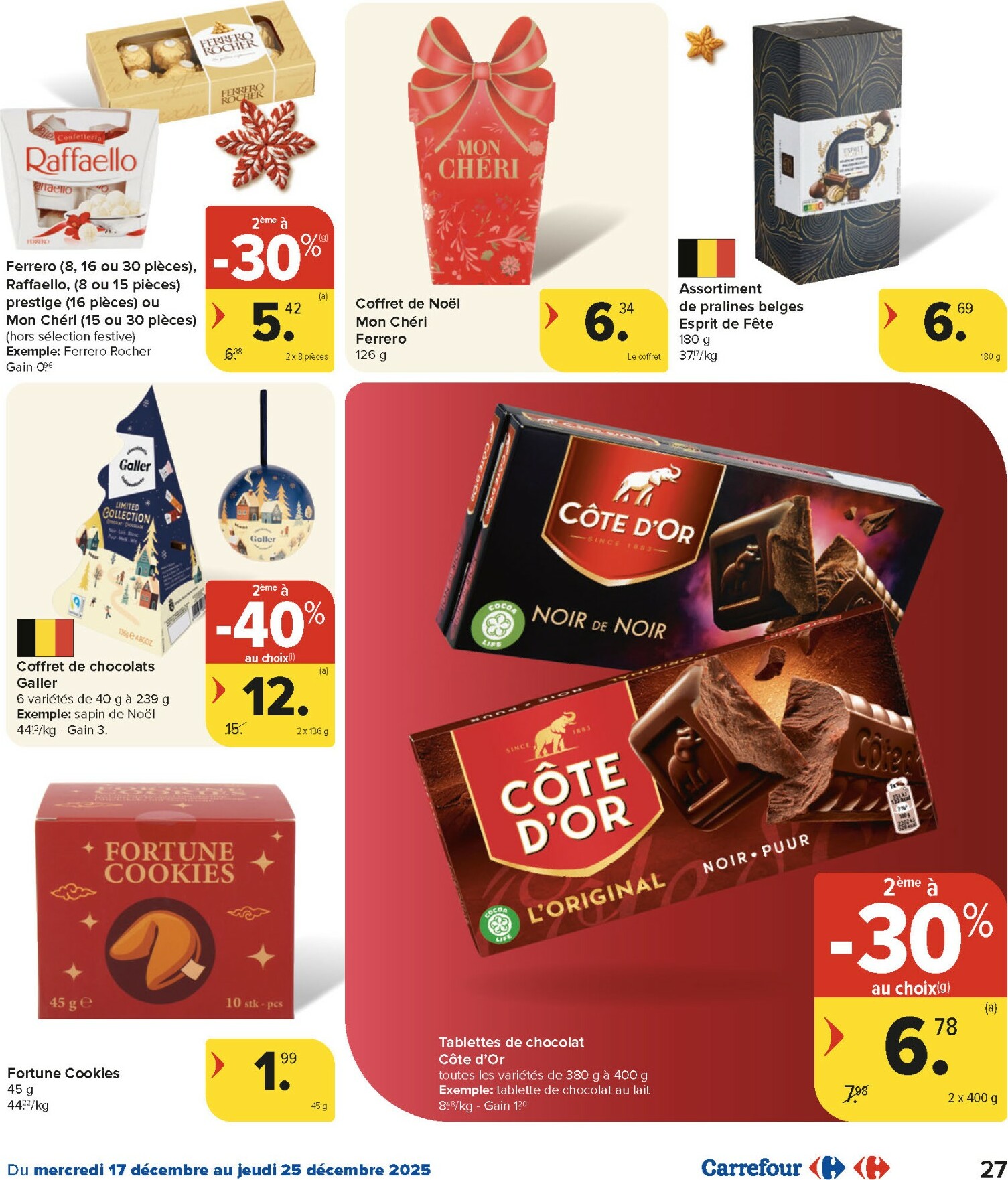 carrefour - De Carrefour folder geldig vanaf 17/12 t/m 23/12 - page: 27