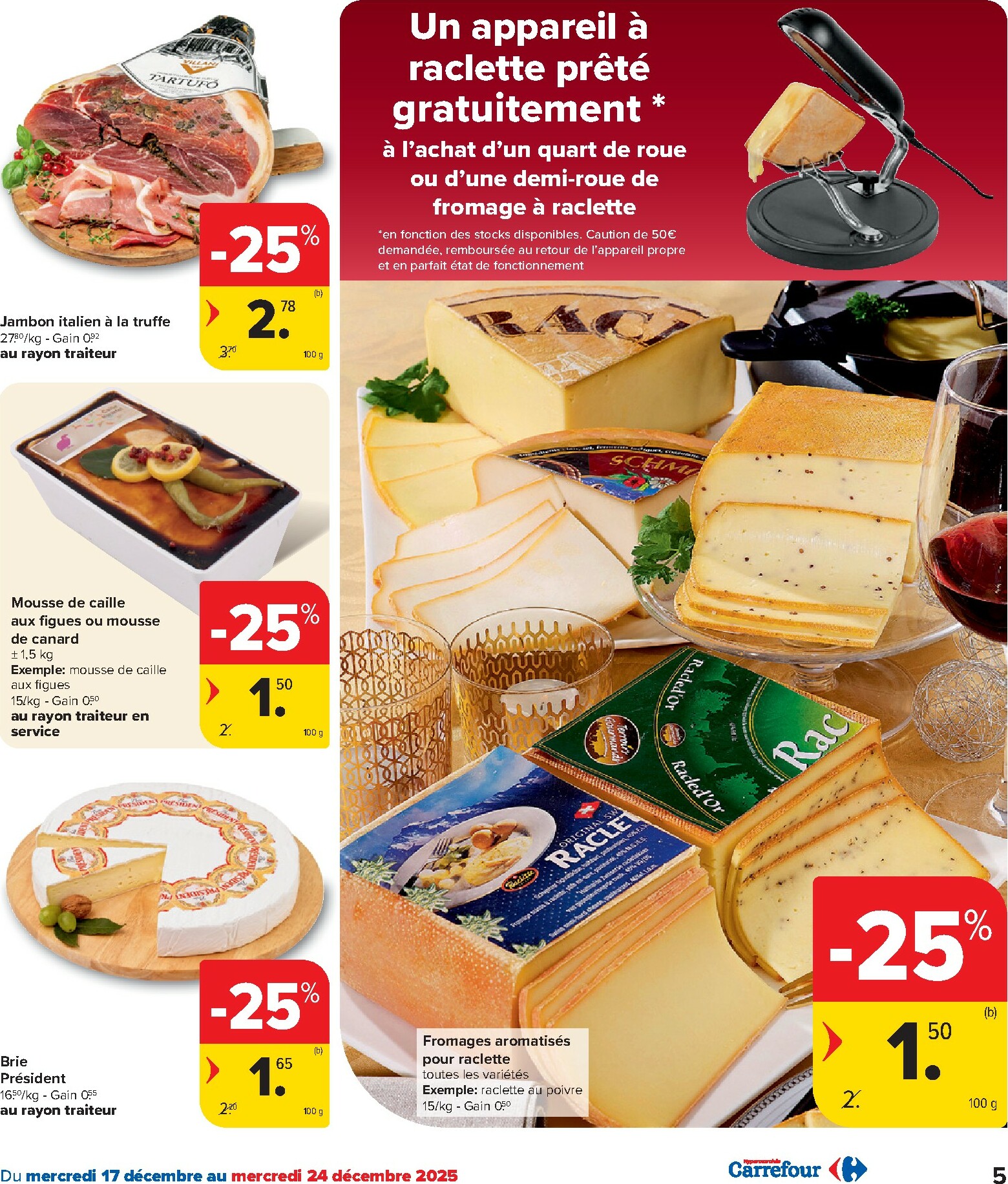 carrefour - De Carrefour Hypermarchés folder geldig vanaf 17/12 t/m 31/12 - page: 5