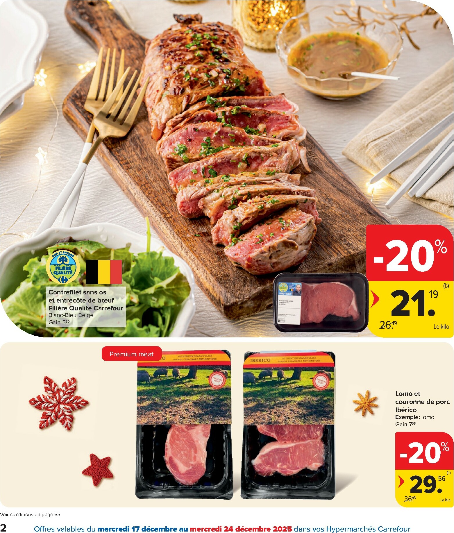 carrefour - De Carrefour Hypermarchés folder geldig vanaf 17/12 t/m 31/12 - page: 2