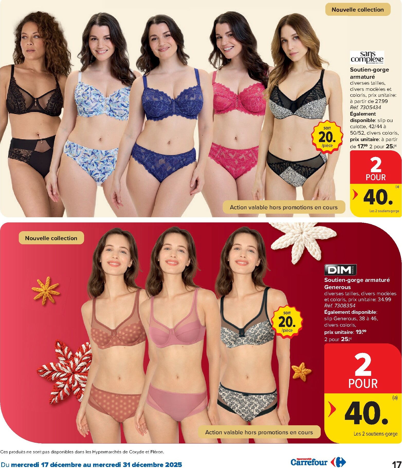 carrefour - De Carrefour Hypermarchés folder geldig vanaf 17/12 t/m 31/12 - page: 17