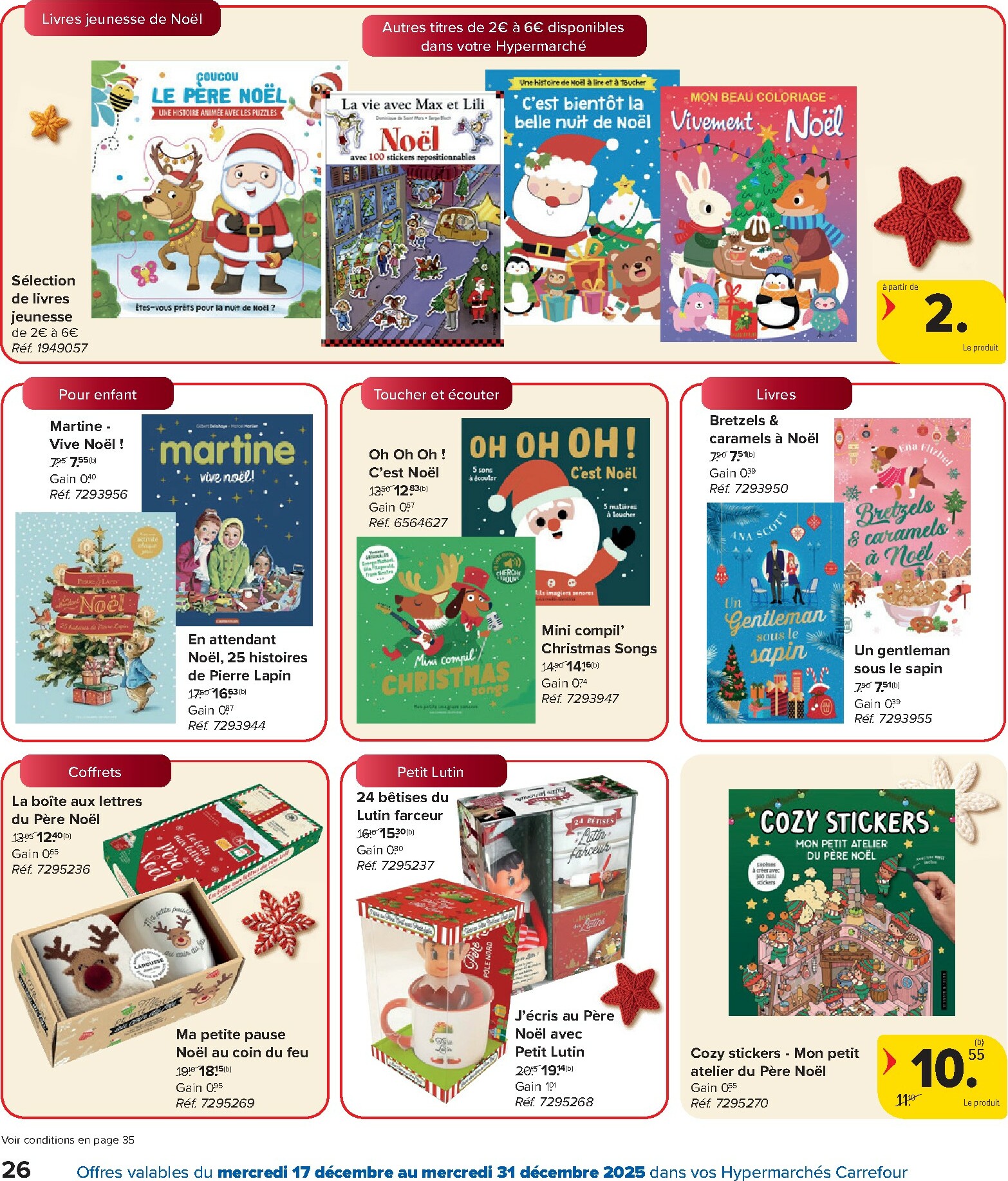 carrefour - De Carrefour Hypermarchés folder geldig vanaf 17/12 t/m 31/12 - page: 26