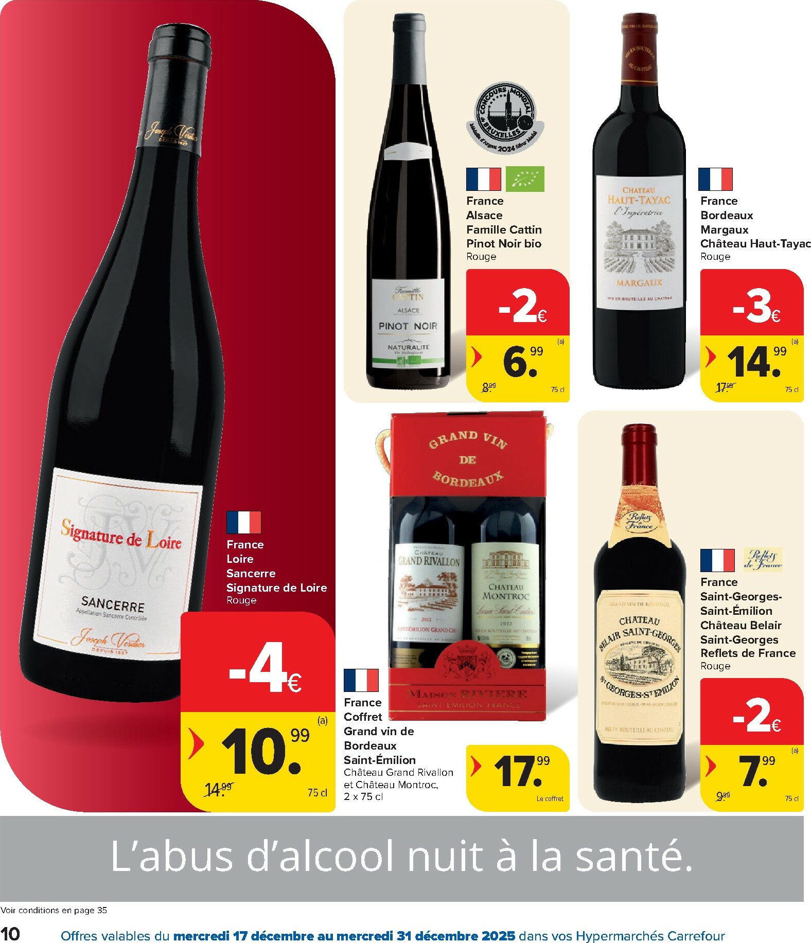 carrefour - De Carrefour Hypermarchés folder geldig vanaf 17/12 t/m 31/12 - page: 10