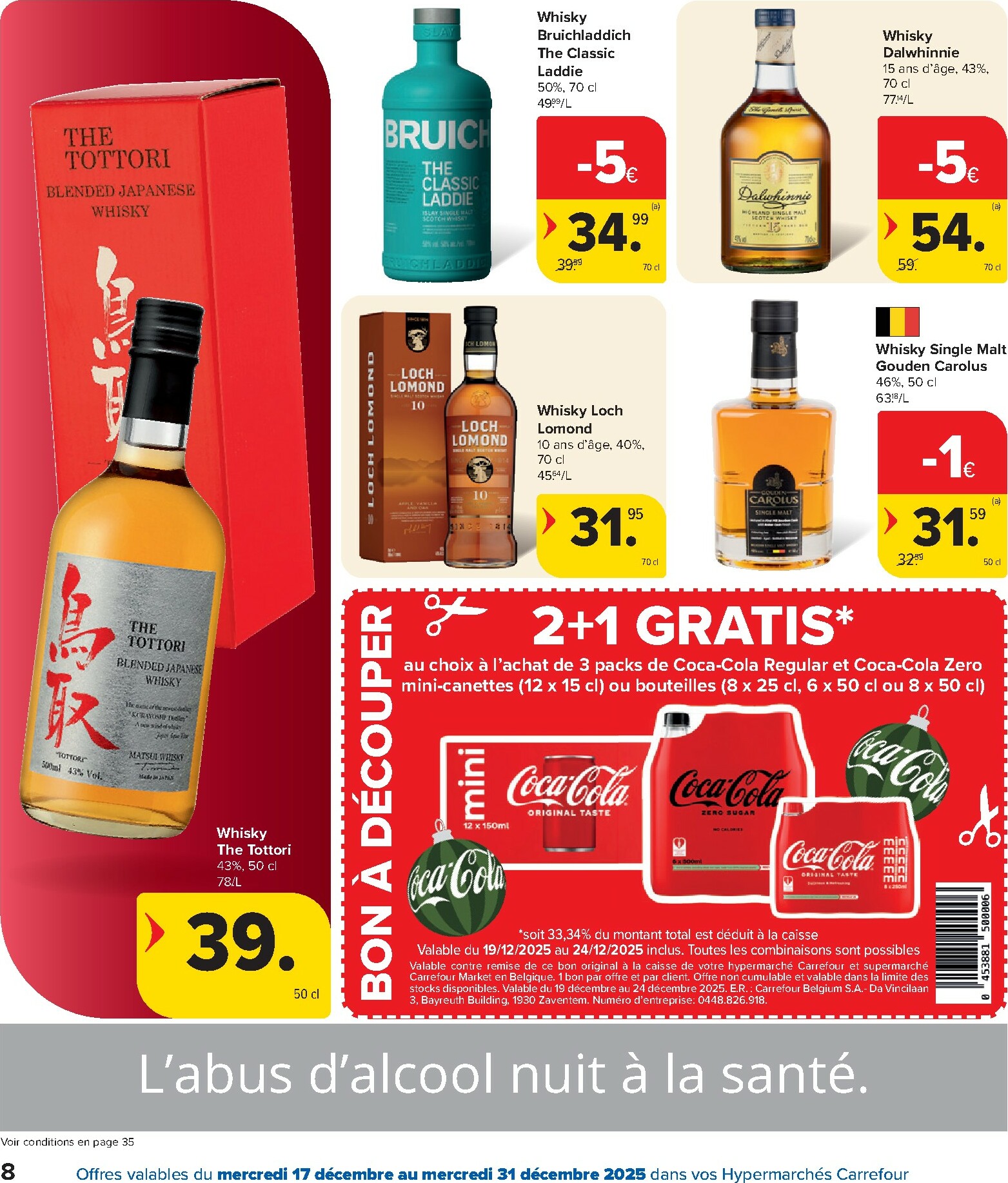 carrefour - De Carrefour Hypermarchés folder geldig vanaf 17/12 t/m 31/12 - page: 8