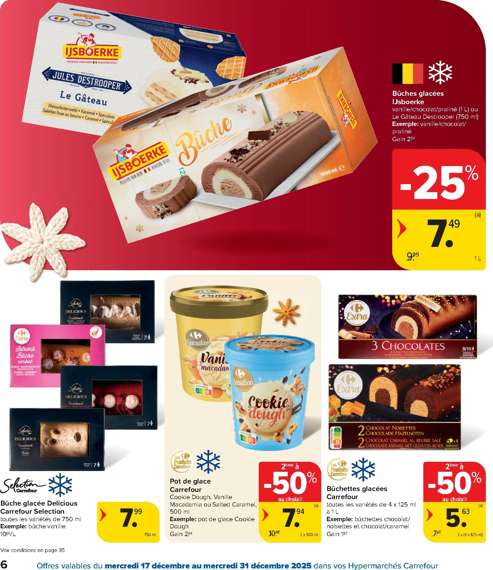 carrefour - De Carrefour Hypermarchés folder geldig vanaf 17/12 t/m 31/12 - page: 6
