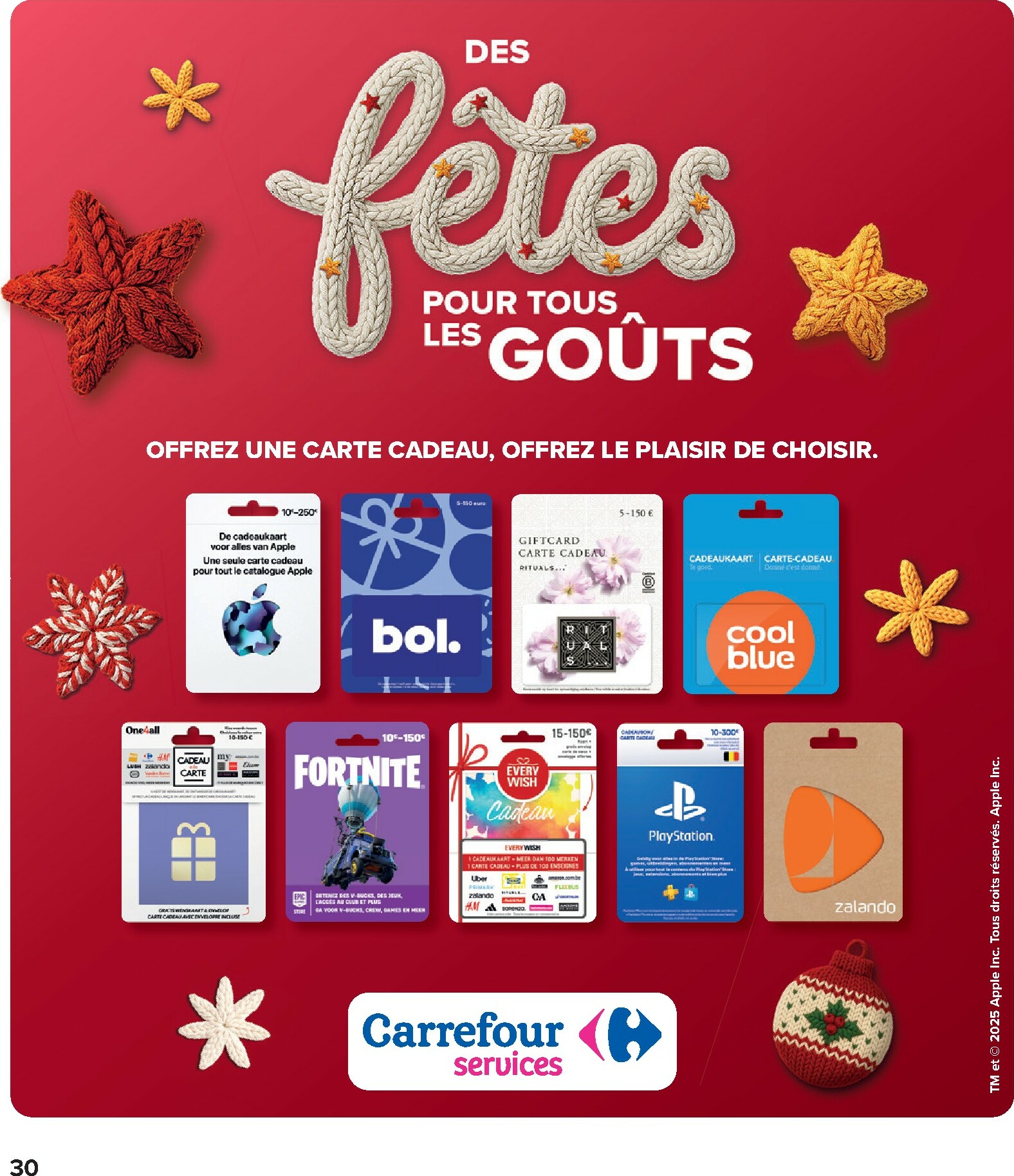 carrefour - De Carrefour Hypermarchés folder geldig vanaf 17/12 t/m 31/12 - page: 30