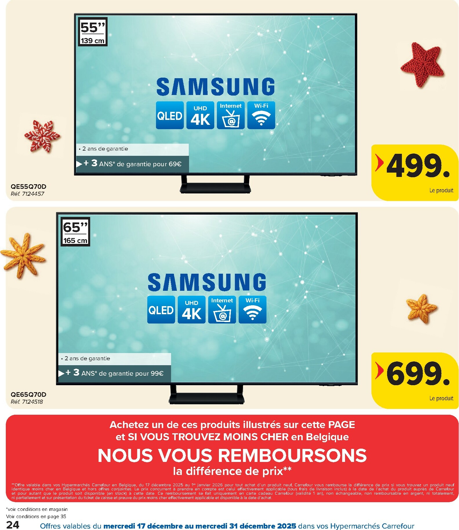 carrefour - De Carrefour Hypermarchés folder geldig vanaf 17/12 t/m 31/12 - page: 24
