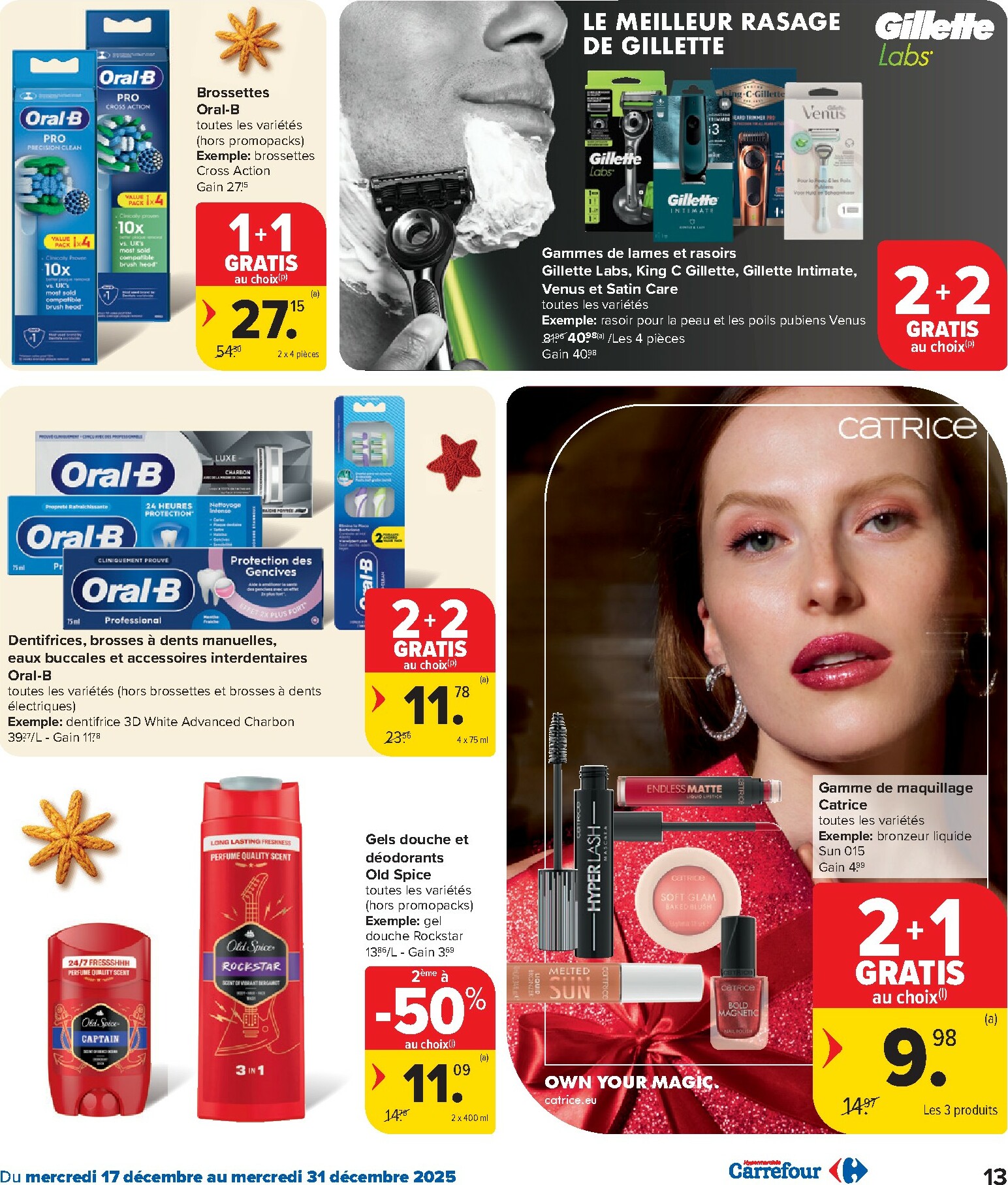 carrefour - De Carrefour Hypermarchés folder geldig vanaf 17/12 t/m 31/12 - page: 13