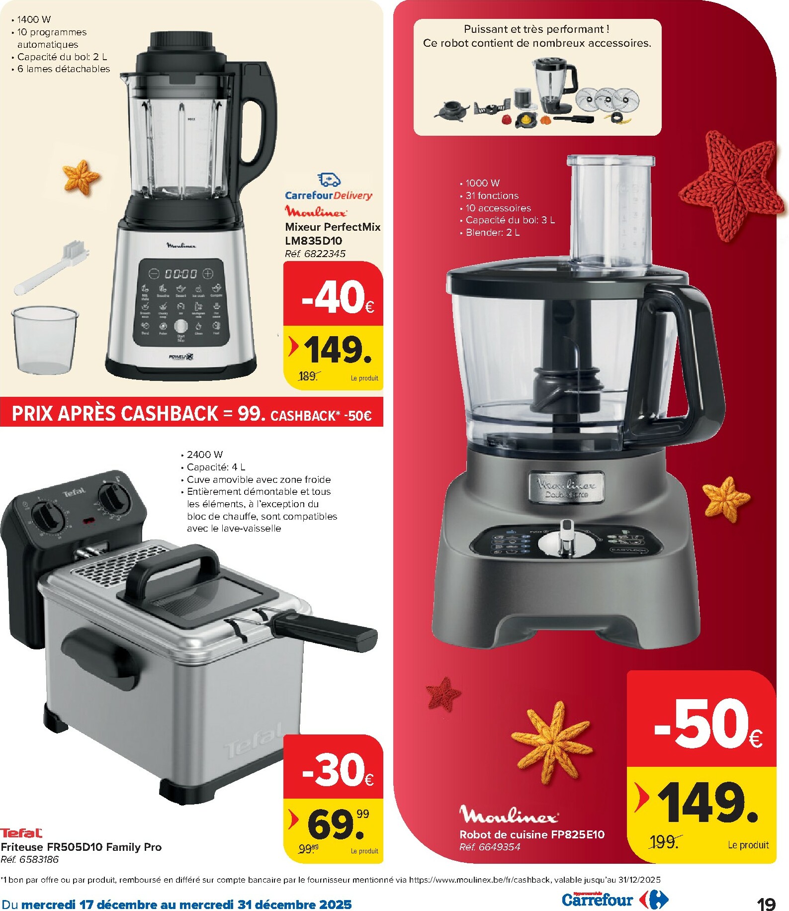 carrefour - De Carrefour Hypermarchés folder geldig vanaf 17/12 t/m 31/12 - page: 19