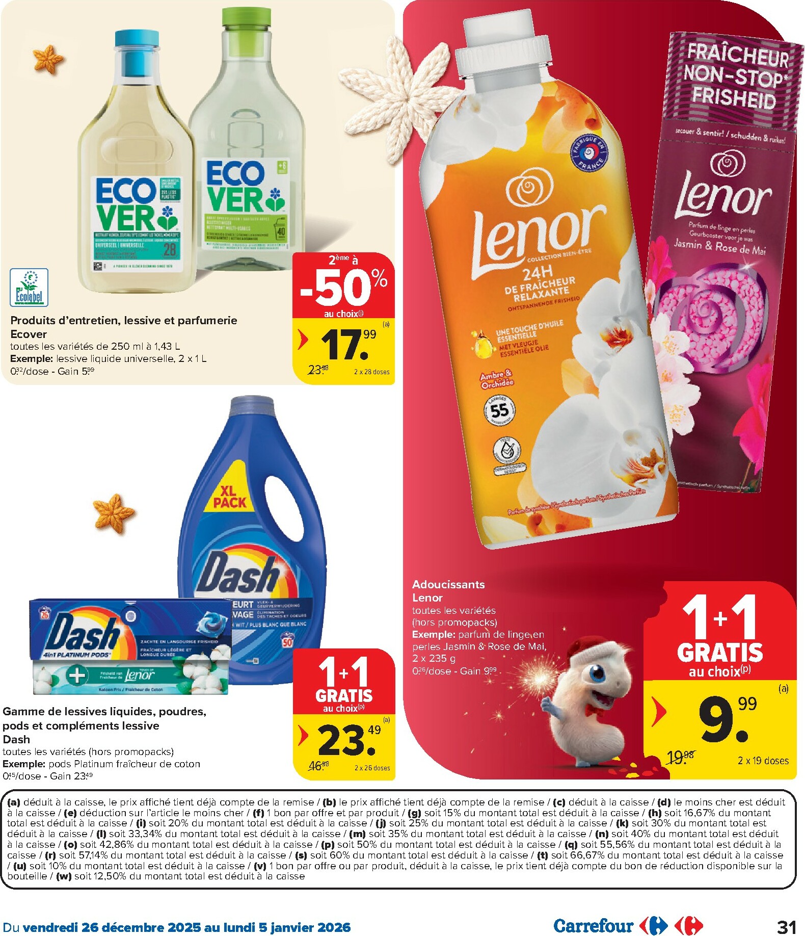 carrefour - De Carrefour folder geldig vanaf 26/12 t/m 05/01 - page: 31