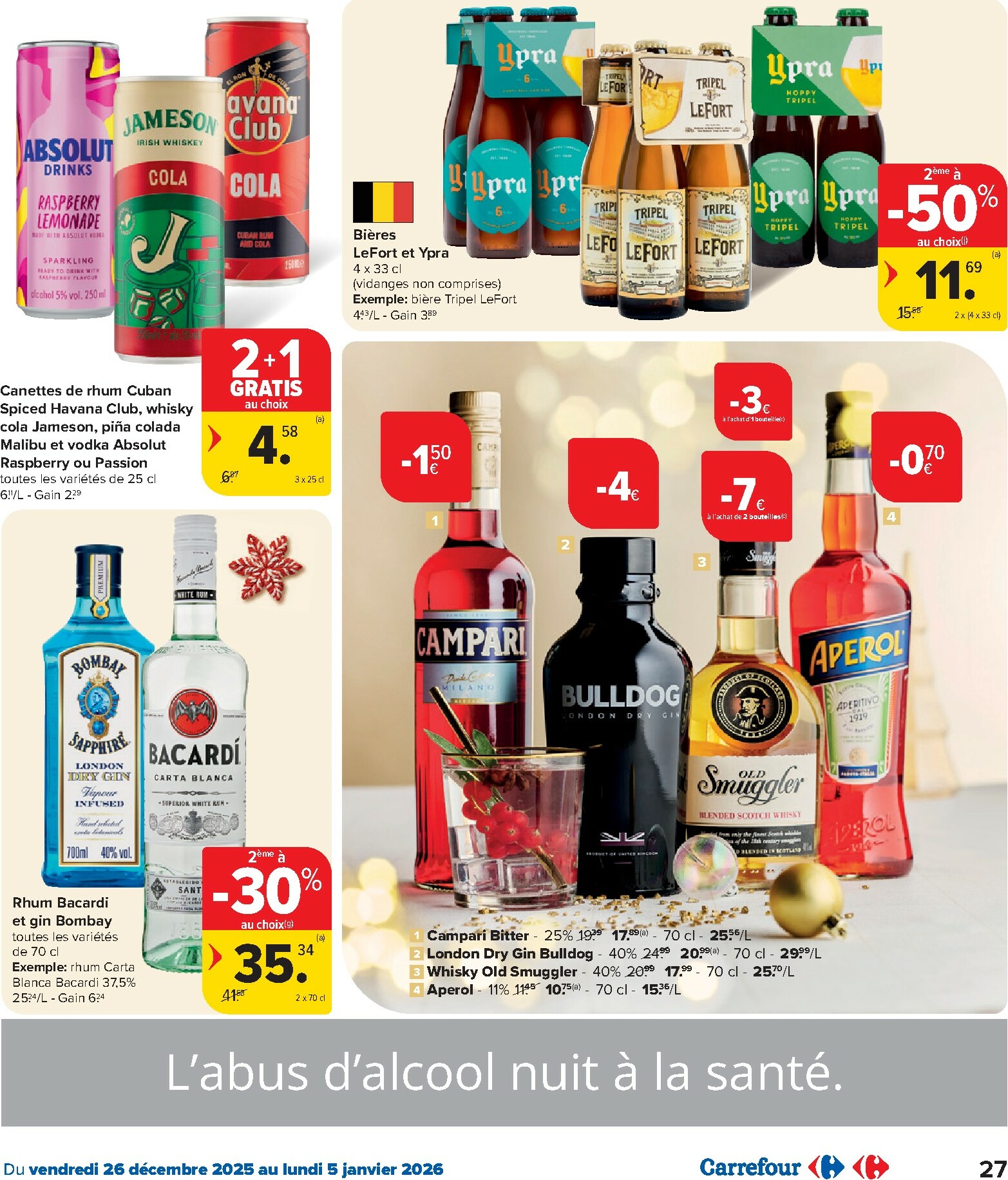 carrefour - De Carrefour folder geldig vanaf 26/12 t/m 05/01 - page: 27
