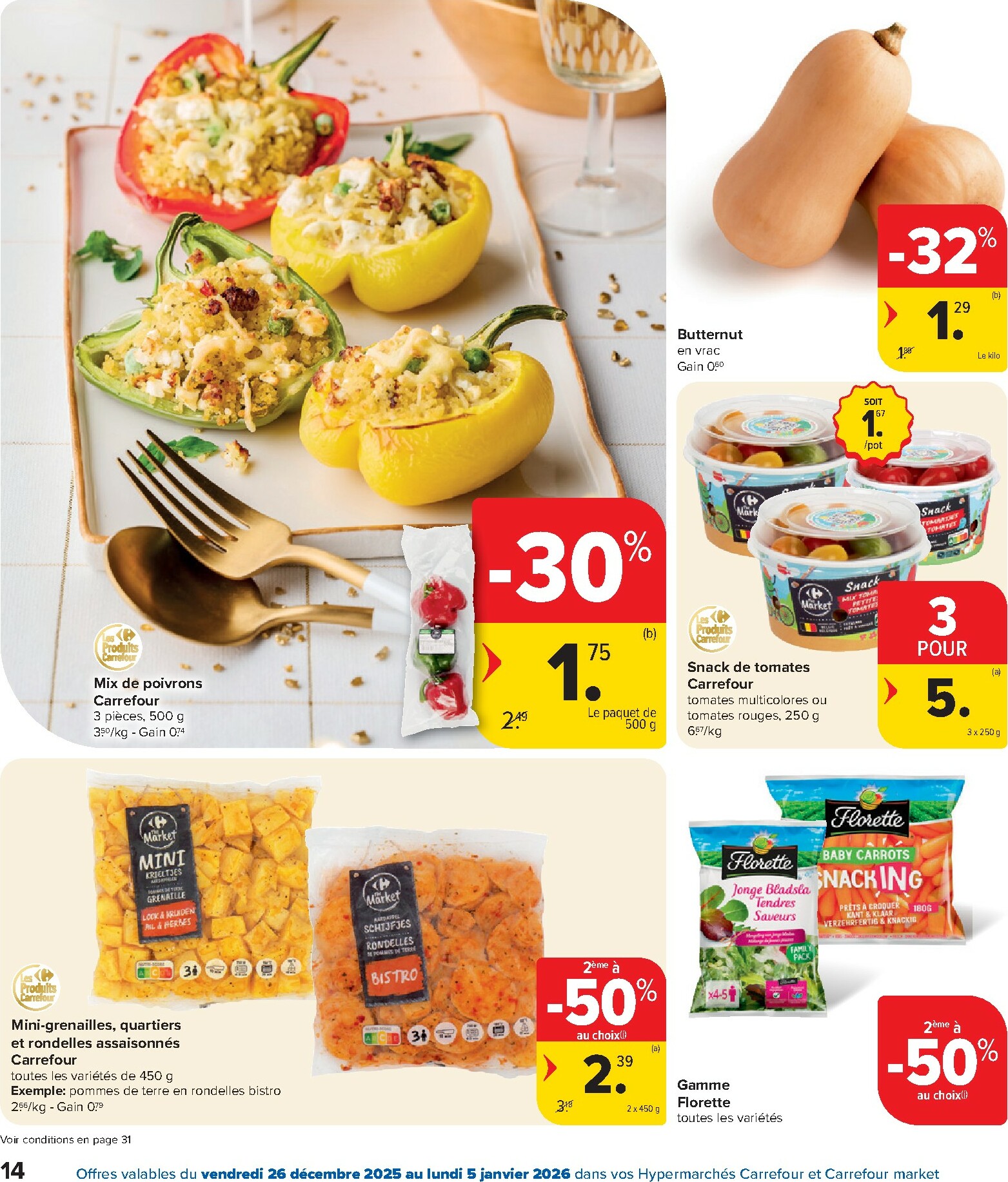 carrefour - De Carrefour folder geldig vanaf 26/12 t/m 05/01 - page: 14