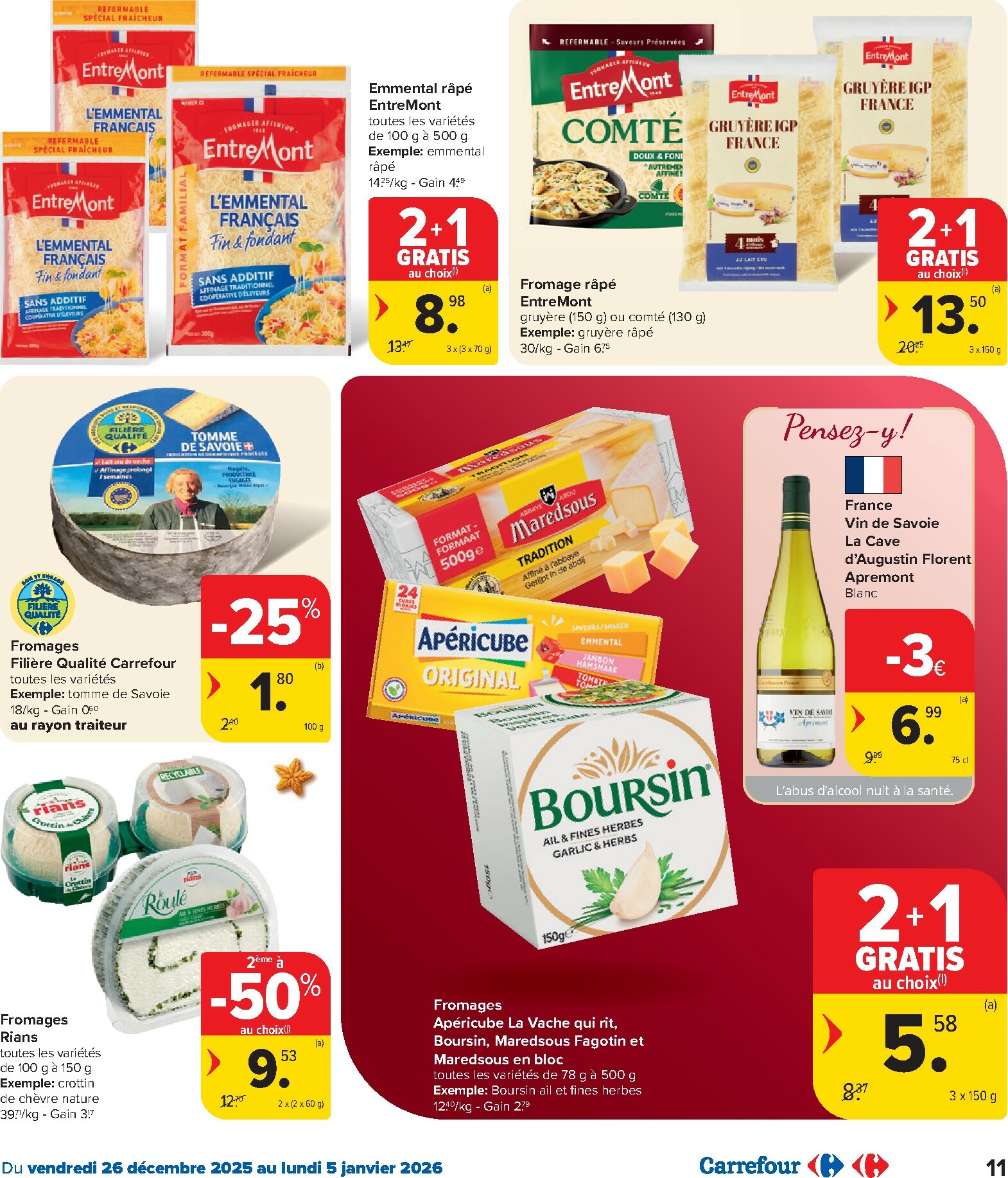 carrefour - De Carrefour folder geldig vanaf 26/12 t/m 05/01 - page: 11
