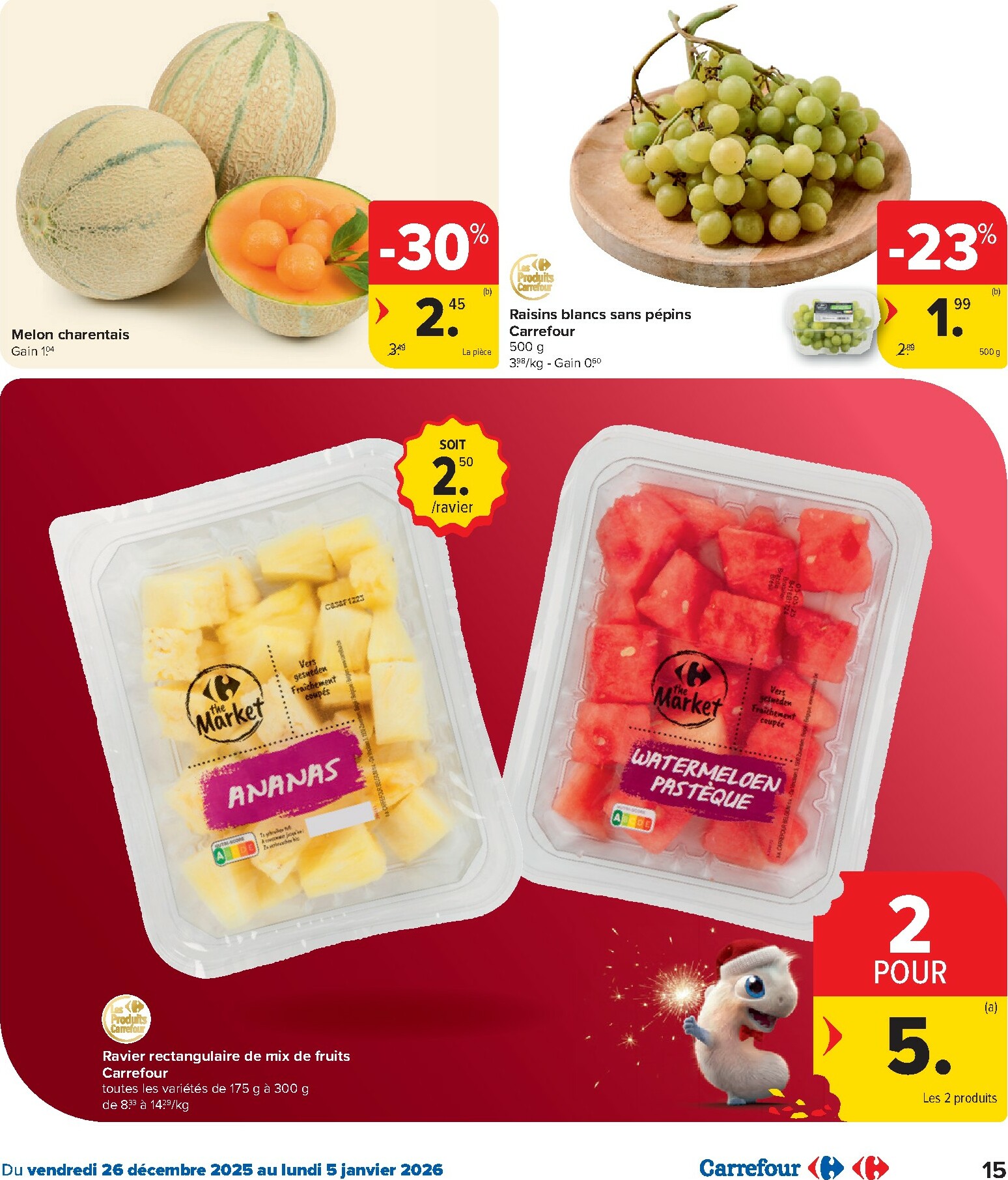 carrefour - De Carrefour folder geldig vanaf 26/12 t/m 05/01 - page: 15