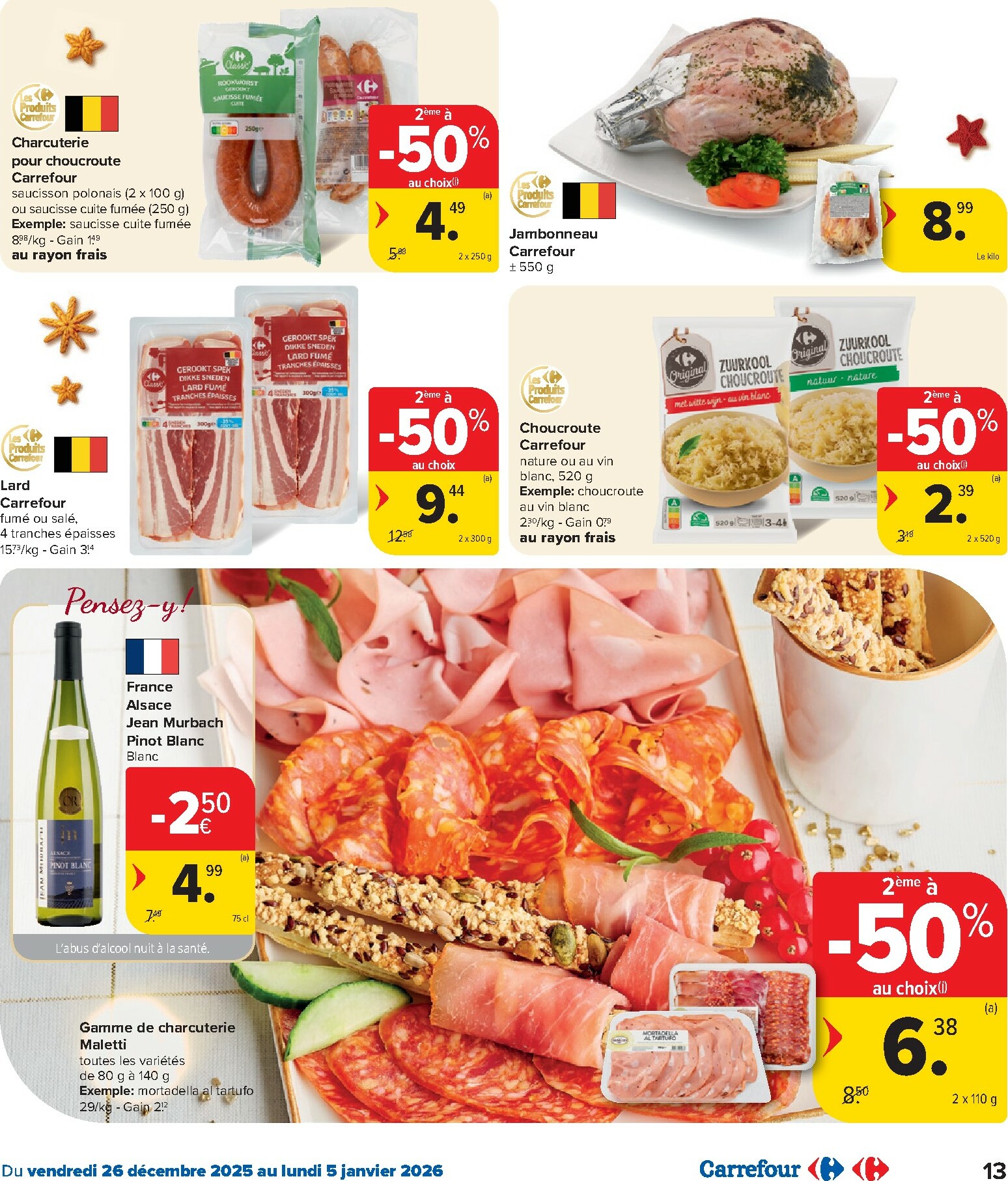 carrefour - De Carrefour folder geldig vanaf 26/12 t/m 05/01 - page: 13