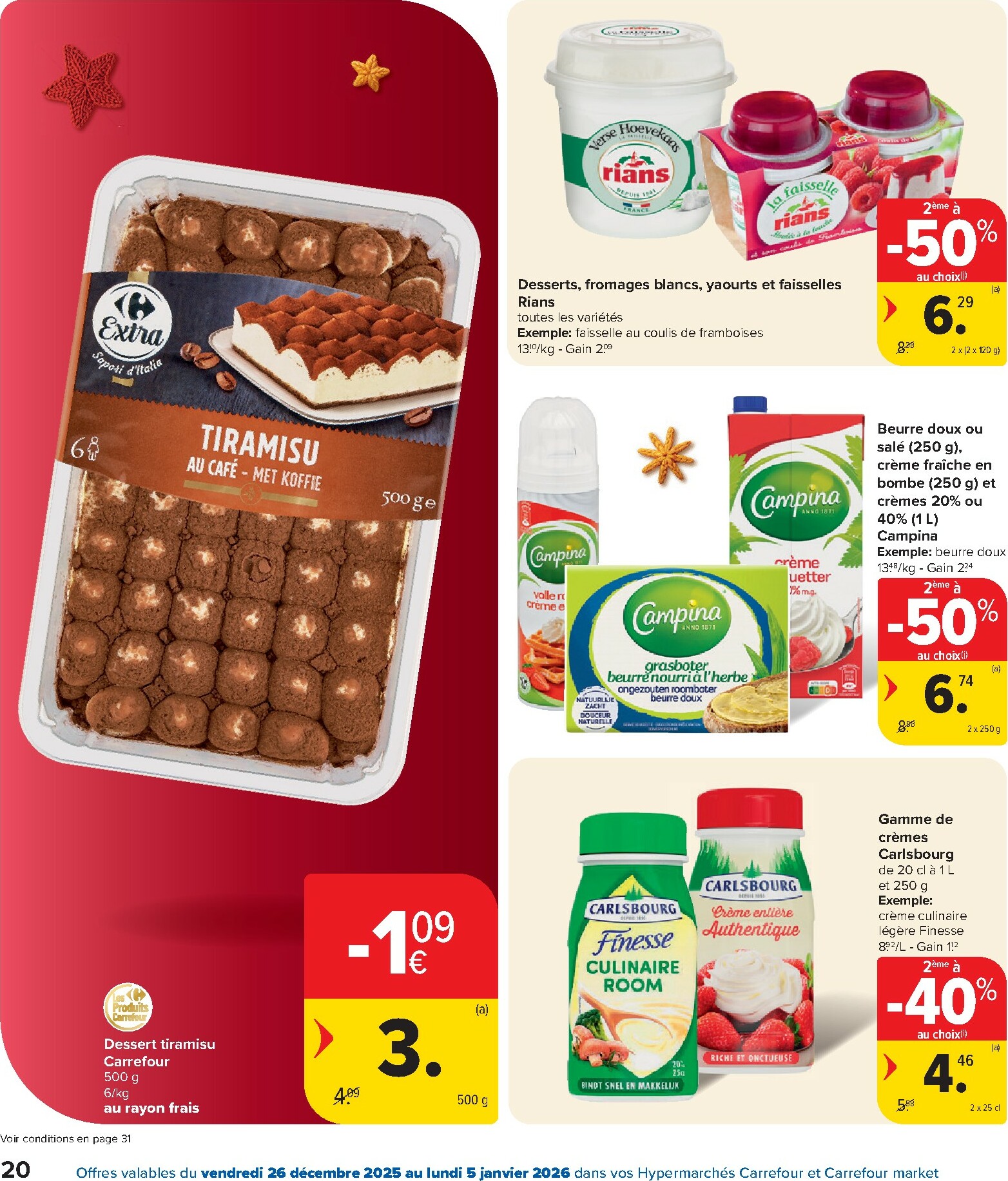 carrefour - De Carrefour folder geldig vanaf 26/12 t/m 05/01 - page: 20