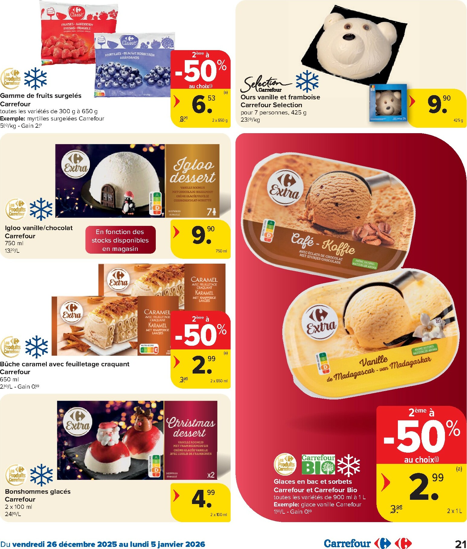 carrefour - De Carrefour folder geldig vanaf 26/12 t/m 05/01 - page: 21