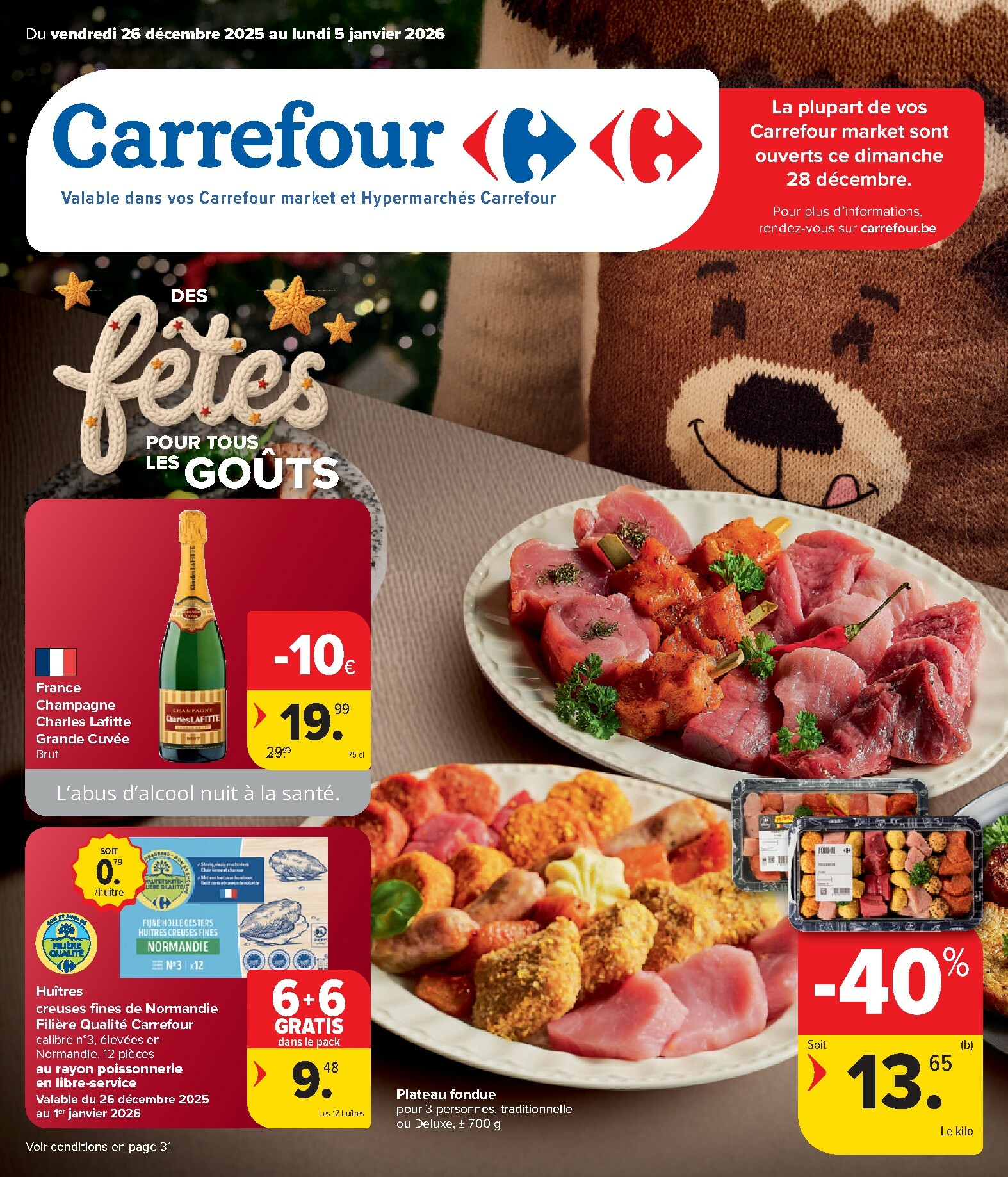 carrefour - De Carrefour folder geldig vanaf 26/12 t/m 05/01