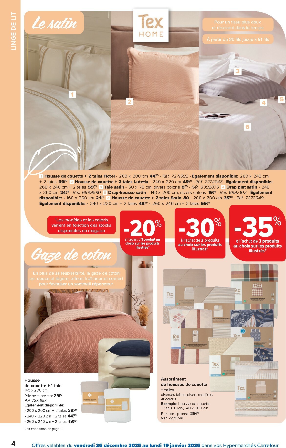 carrefour - De Carrefour Hypermarchés folder geldig vanaf 26/12 t/m 19/01 - page: 4