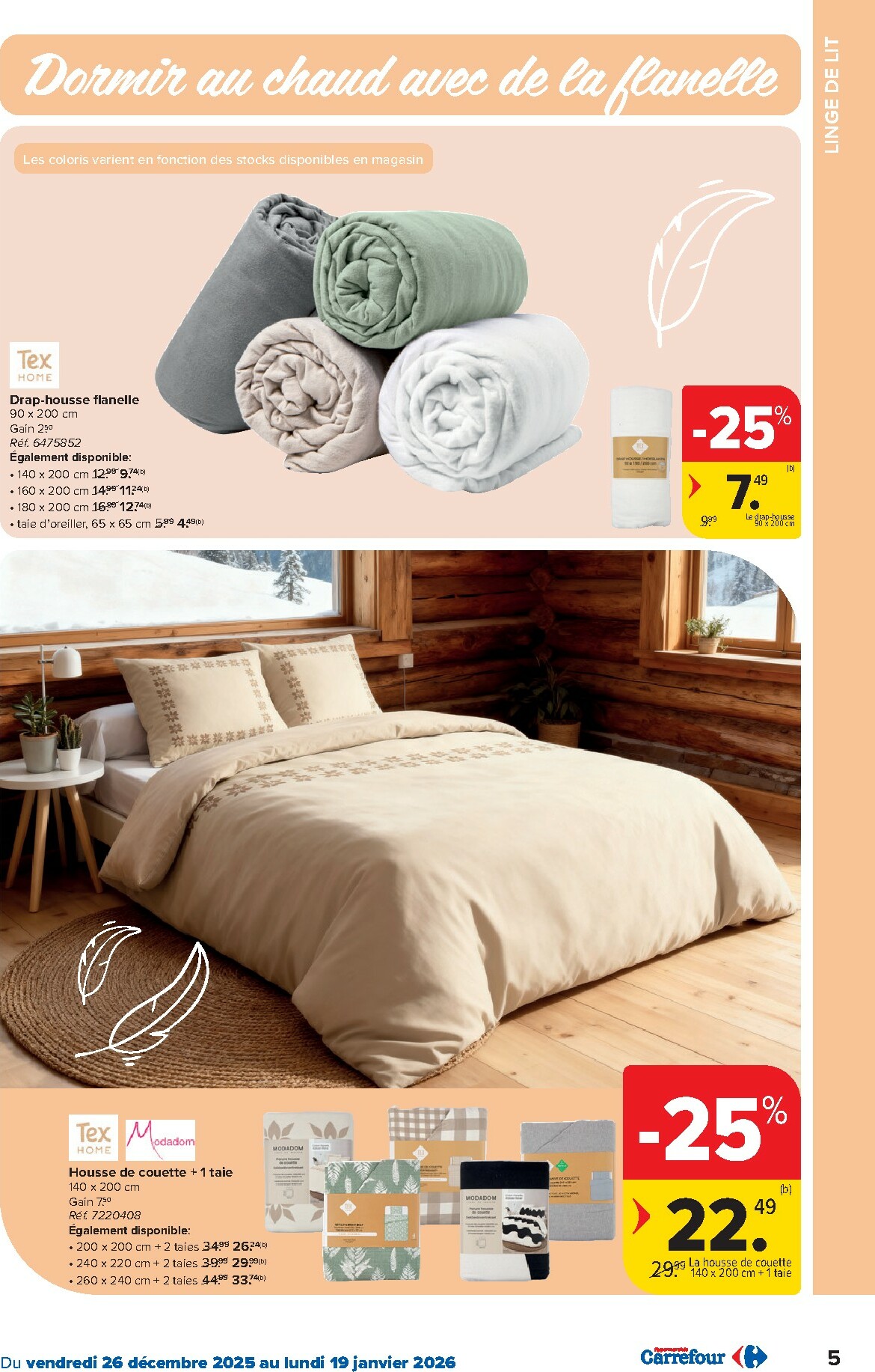 carrefour - De Carrefour Hypermarchés folder geldig vanaf 26/12 t/m 19/01 - page: 5