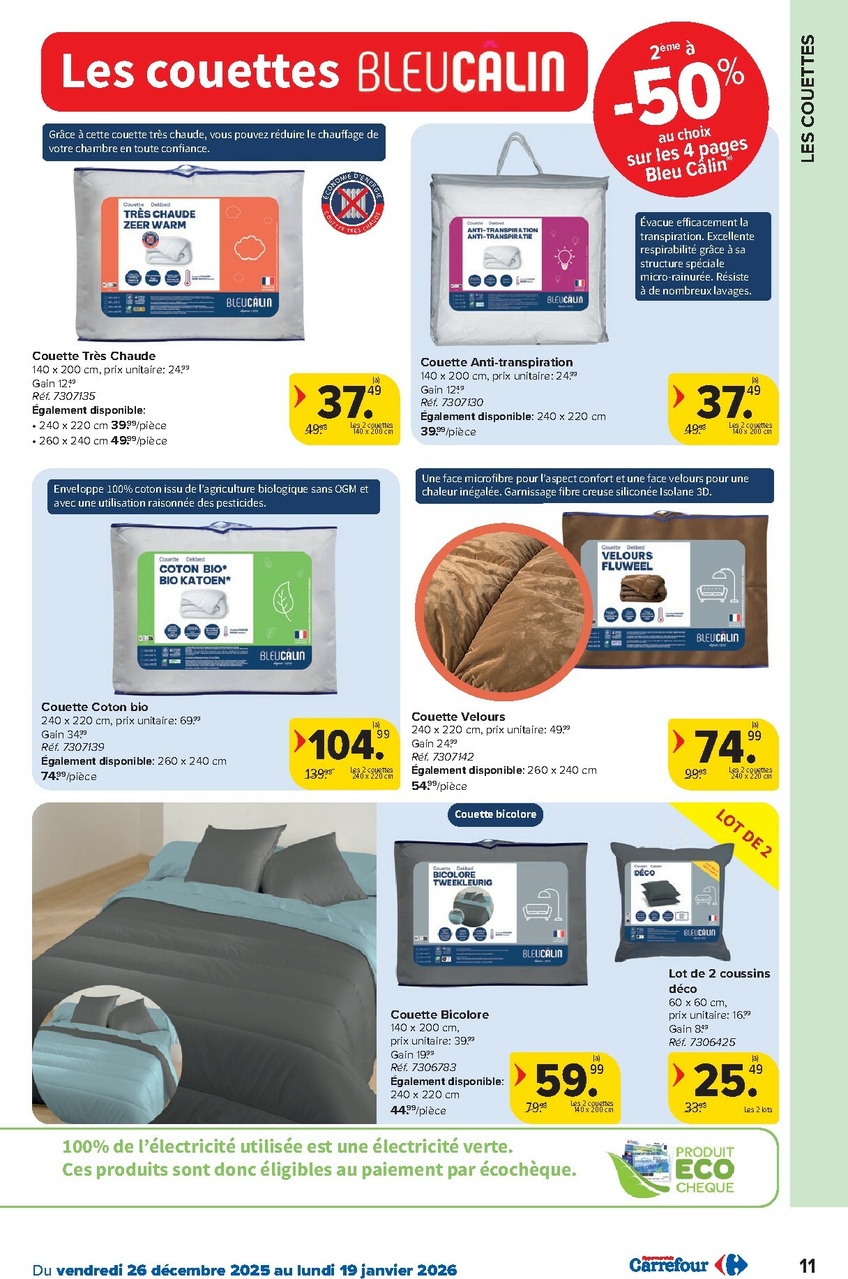 carrefour - De Carrefour Hypermarchés folder geldig vanaf 26/12 t/m 19/01 - page: 11