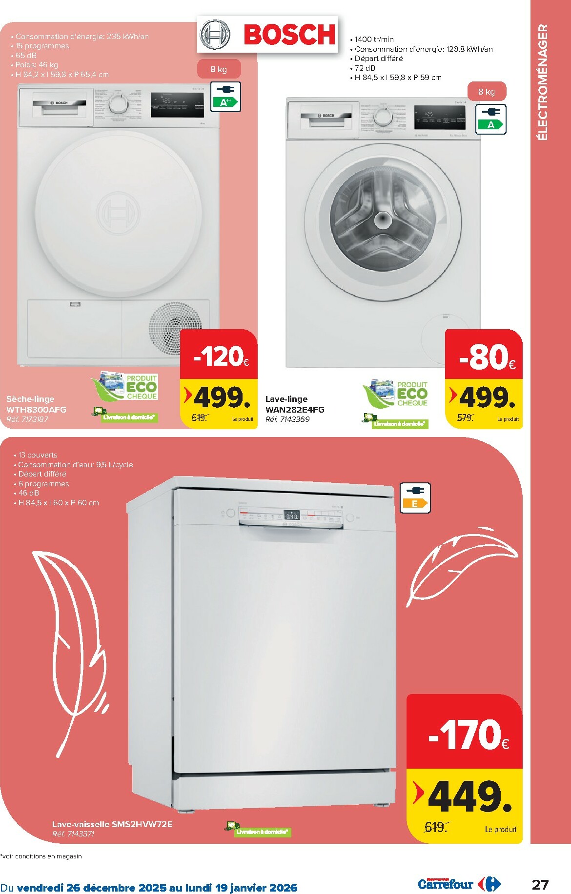 carrefour - De Carrefour Hypermarchés folder geldig vanaf 26/12 t/m 19/01 - page: 27