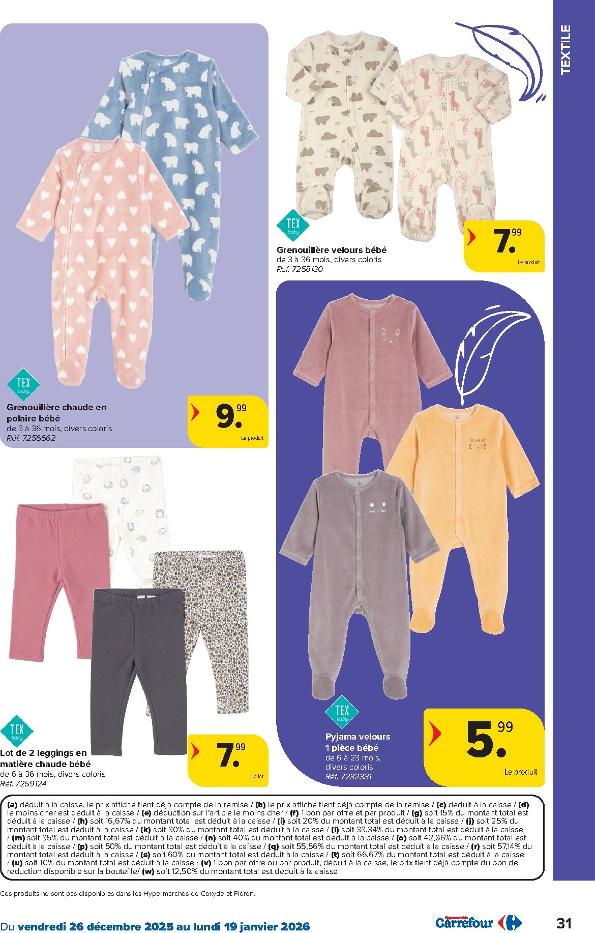 carrefour - De Carrefour Hypermarchés folder geldig vanaf 26/12 t/m 19/01 - page: 31