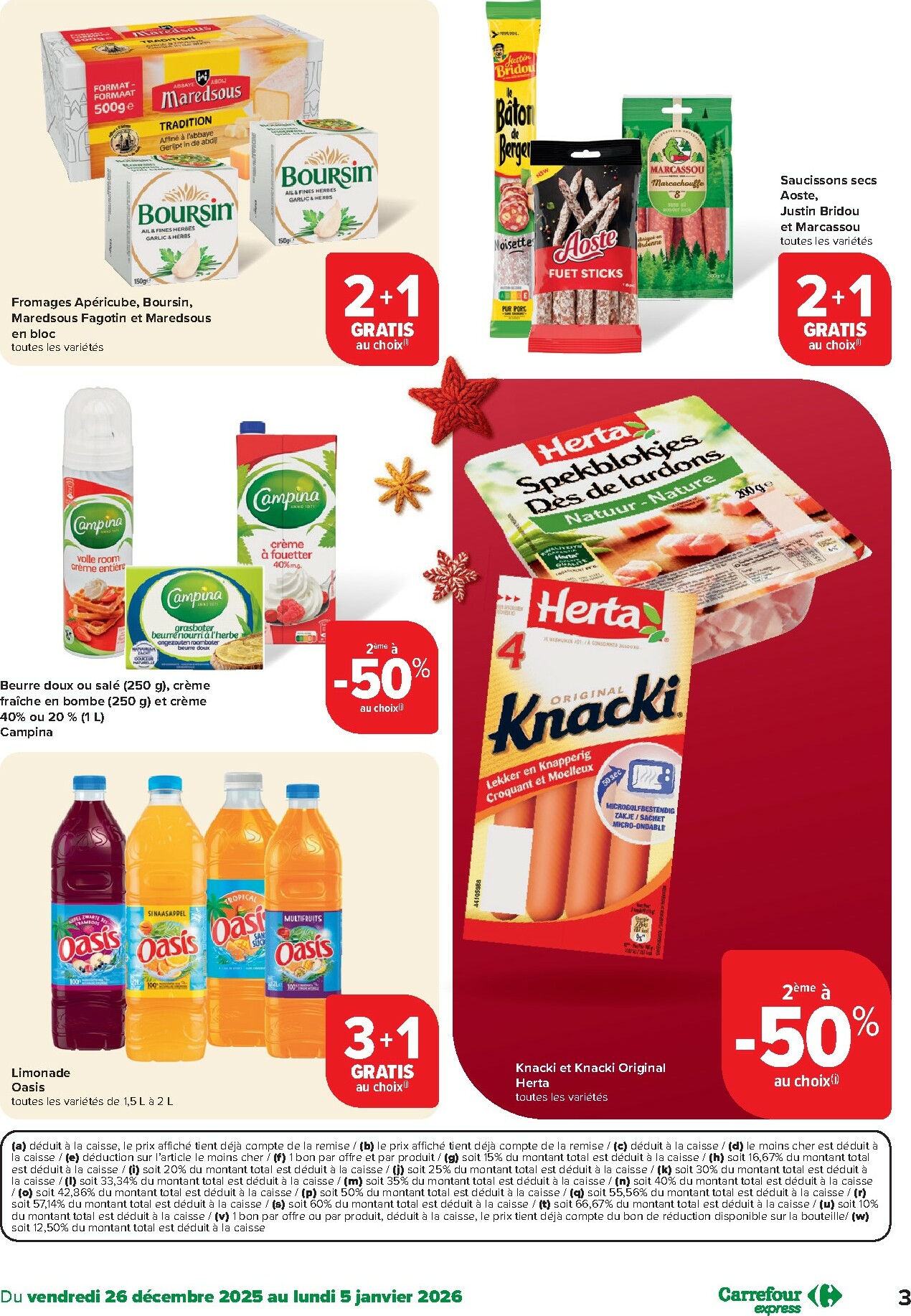 carrefour - De Carrefour Express folder geldig vanaf 26/12 t/m 05/01 - page: 3