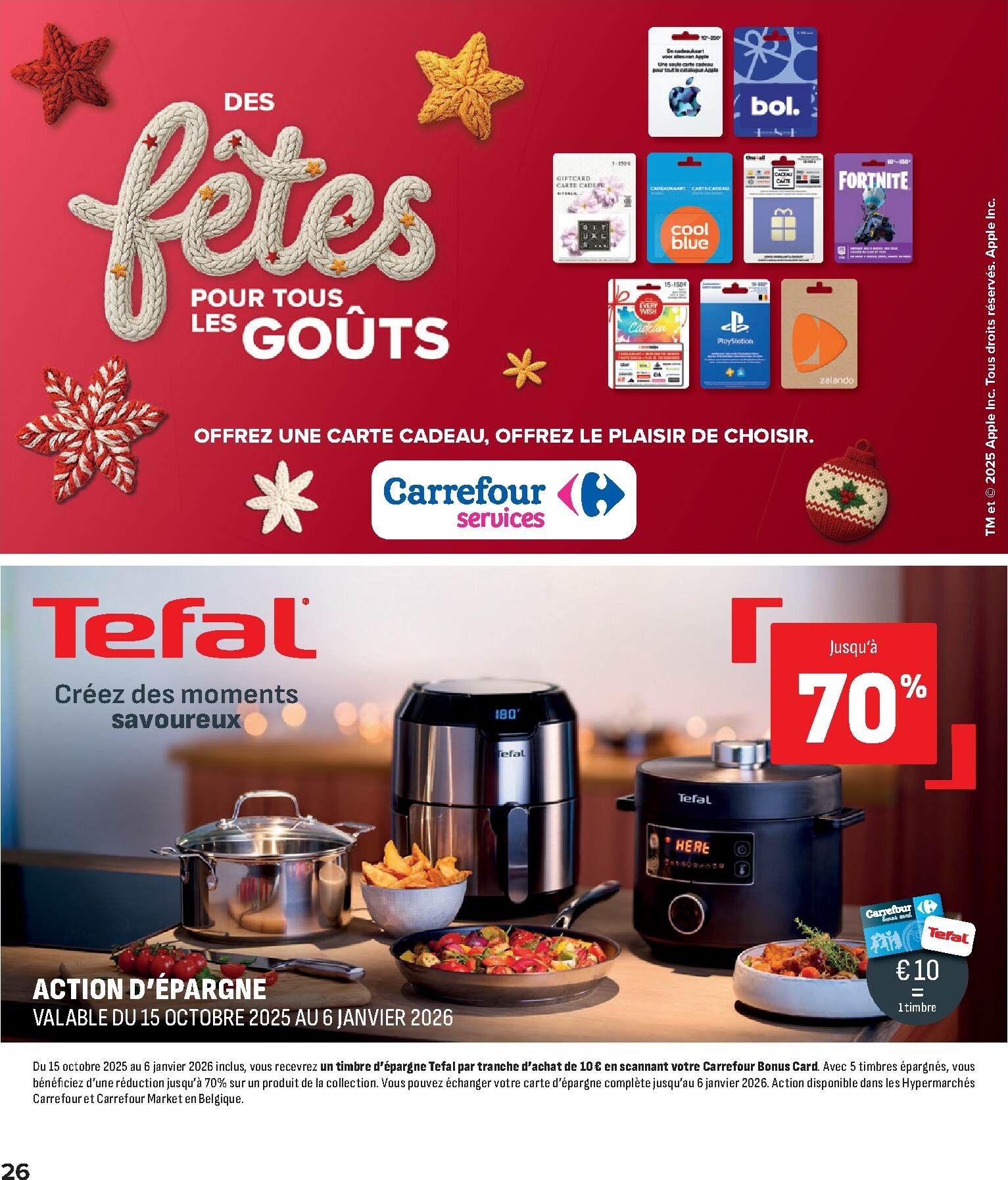 carrefour - De Carrefour Hypermarchés folder geldig vanaf 26/12 t/m 05/01 - page: 26