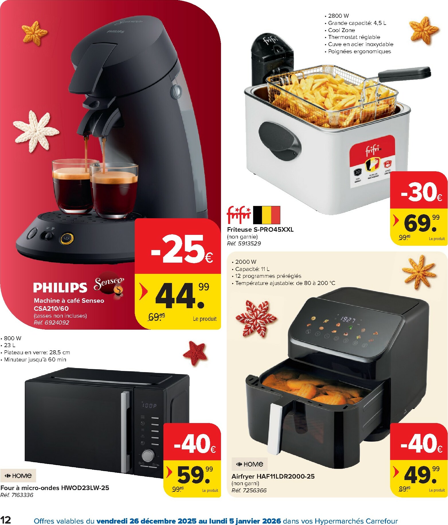 carrefour - De Carrefour Hypermarchés folder geldig vanaf 26/12 t/m 05/01 - page: 12