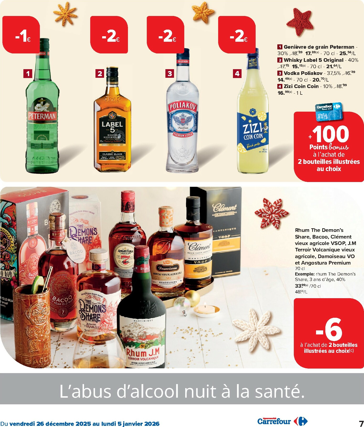 carrefour - De Carrefour Hypermarchés folder geldig vanaf 26/12 t/m 05/01 - page: 7