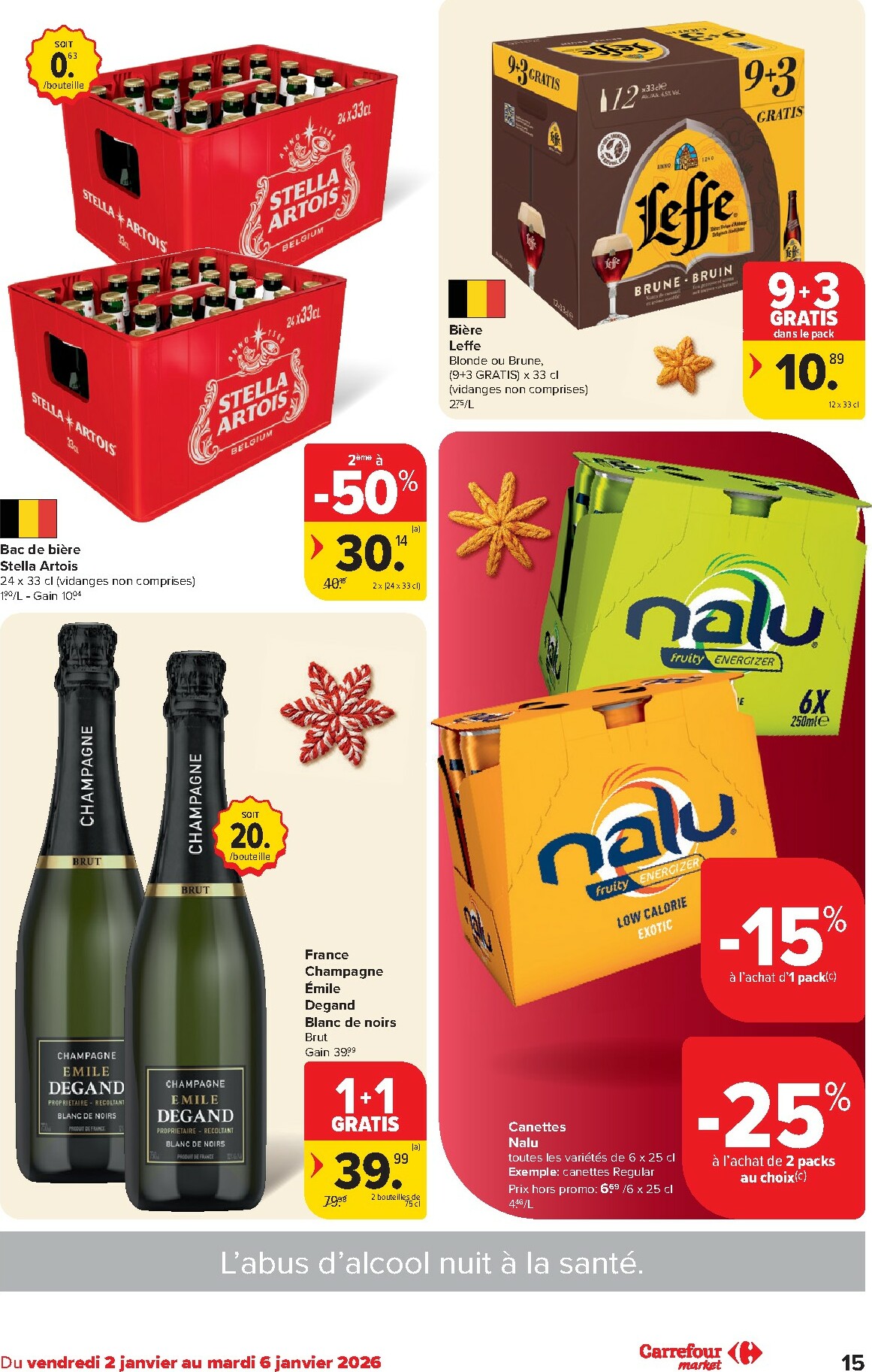 carrefour - De Carrefour Market folder geldig vanaf 02/01 t/m 06/01 - page: 15