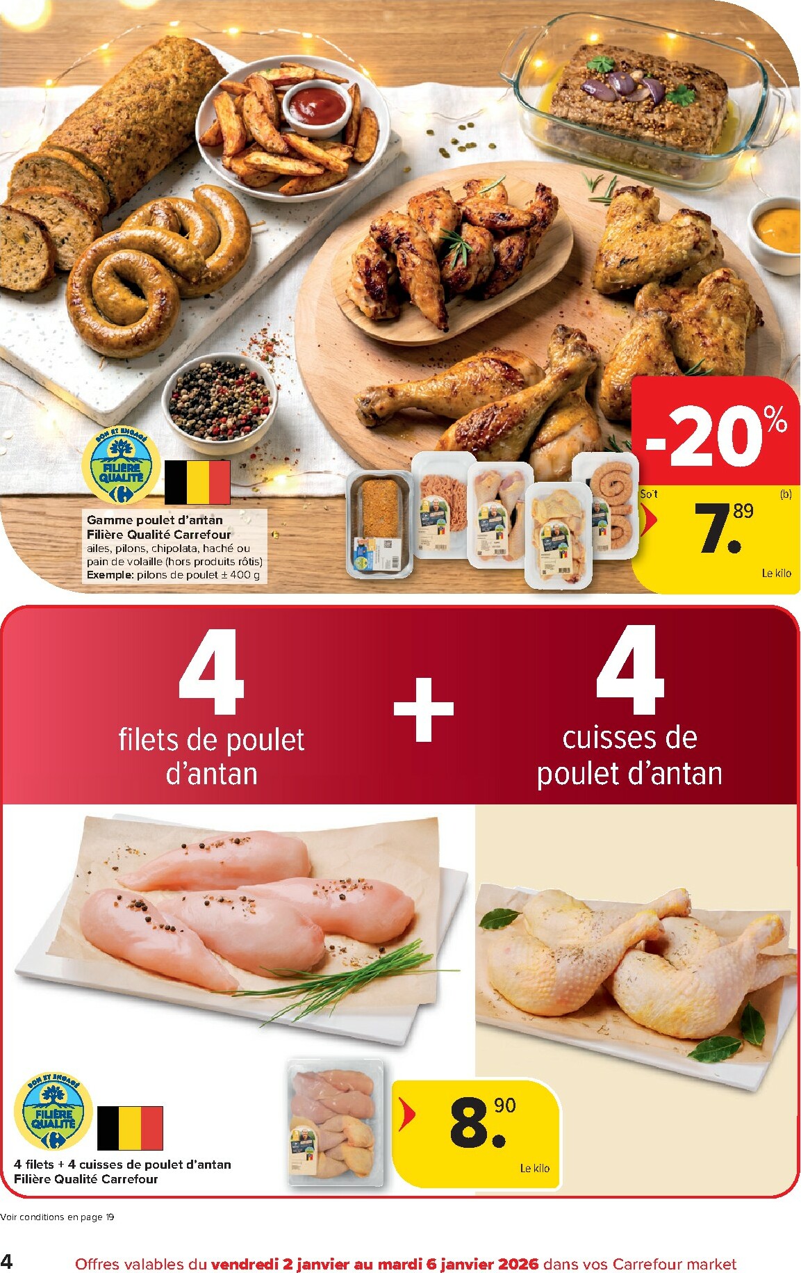 carrefour - De Carrefour Market folder geldig vanaf 02/01 t/m 06/01 - page: 4