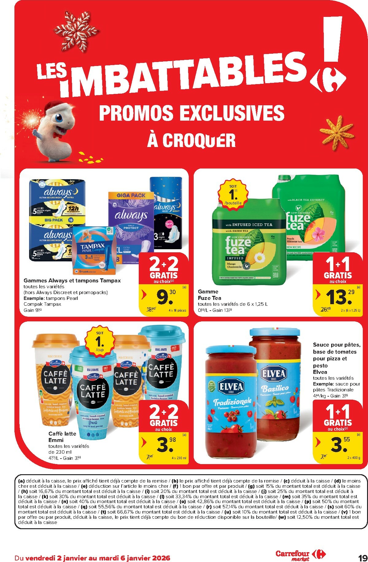 carrefour - De Carrefour Market folder geldig vanaf 02/01 t/m 06/01 - page: 19
