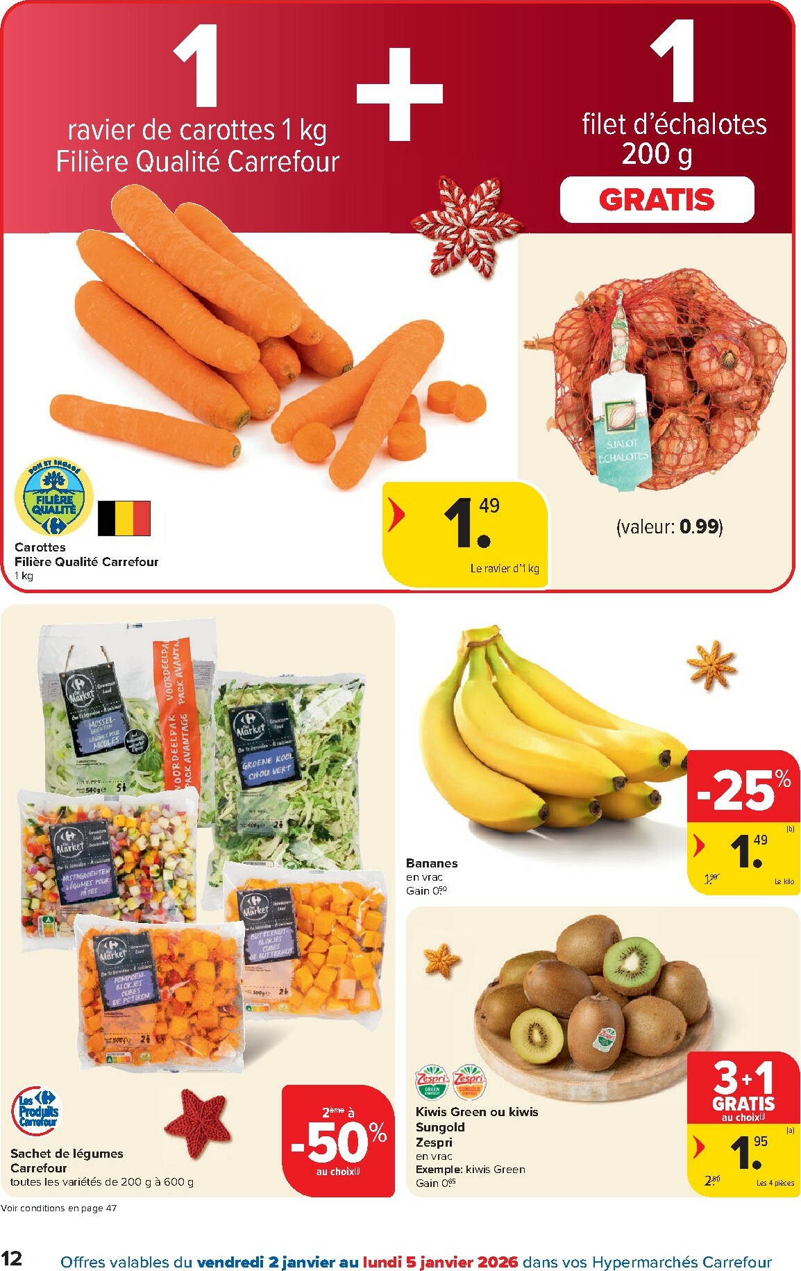 carrefour - De Carrefour Hypermarchés folder geldig vanaf 02/01 t/m 12/01 - page: 12
