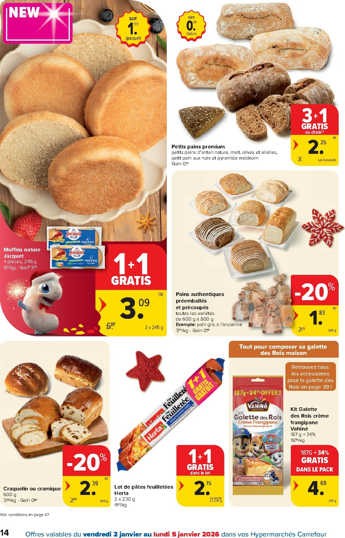 carrefour - De Carrefour Hypermarchés folder geldig vanaf 02/01 t/m 12/01 - page: 14
