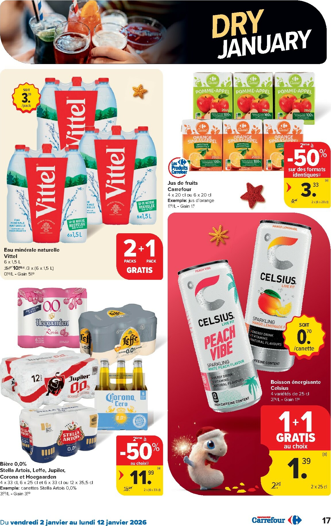 carrefour - De Carrefour Hypermarchés folder geldig vanaf 02/01 t/m 12/01 - page: 17