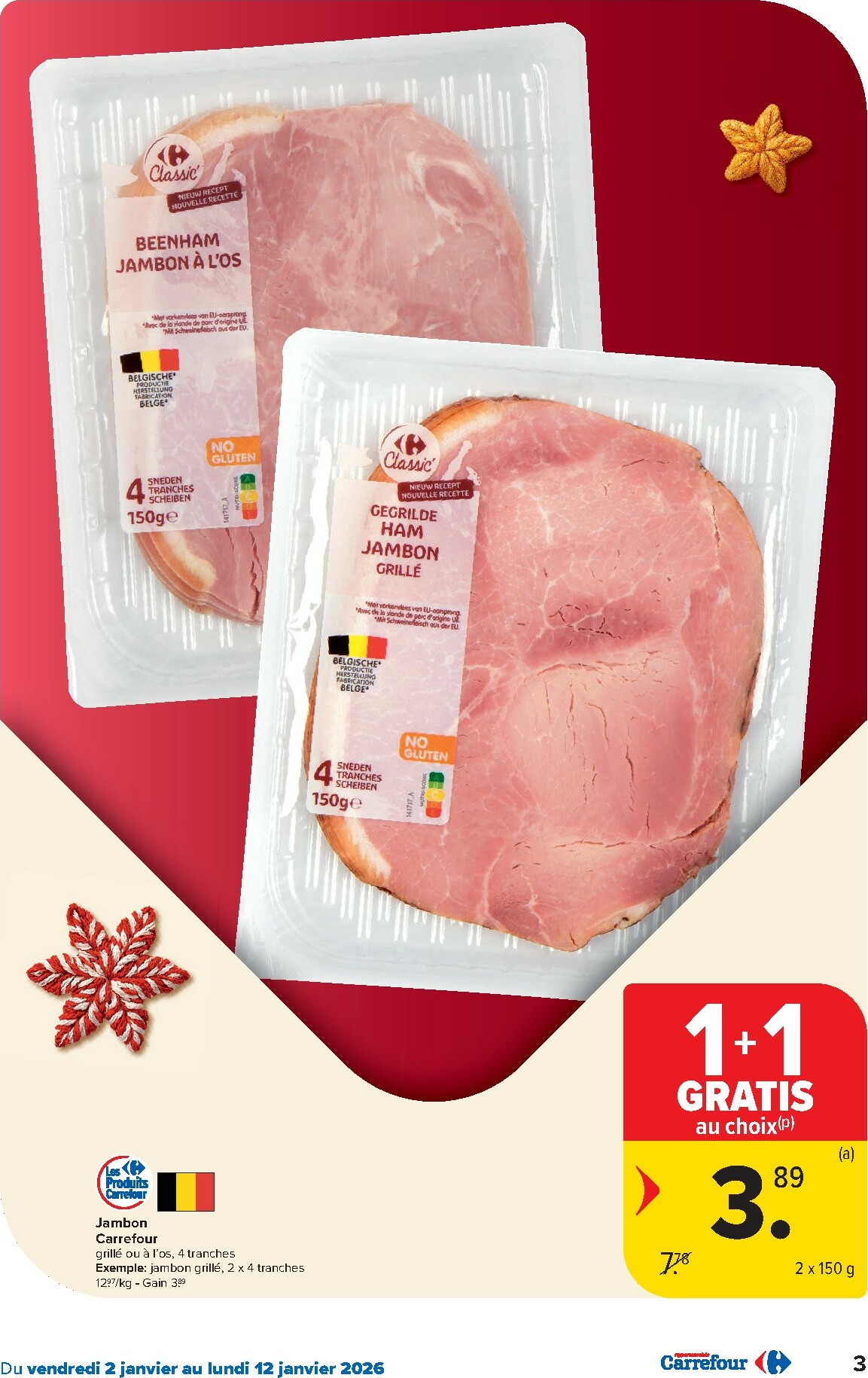 carrefour - De Carrefour Hypermarchés folder geldig vanaf 02/01 t/m 12/01 - page: 3