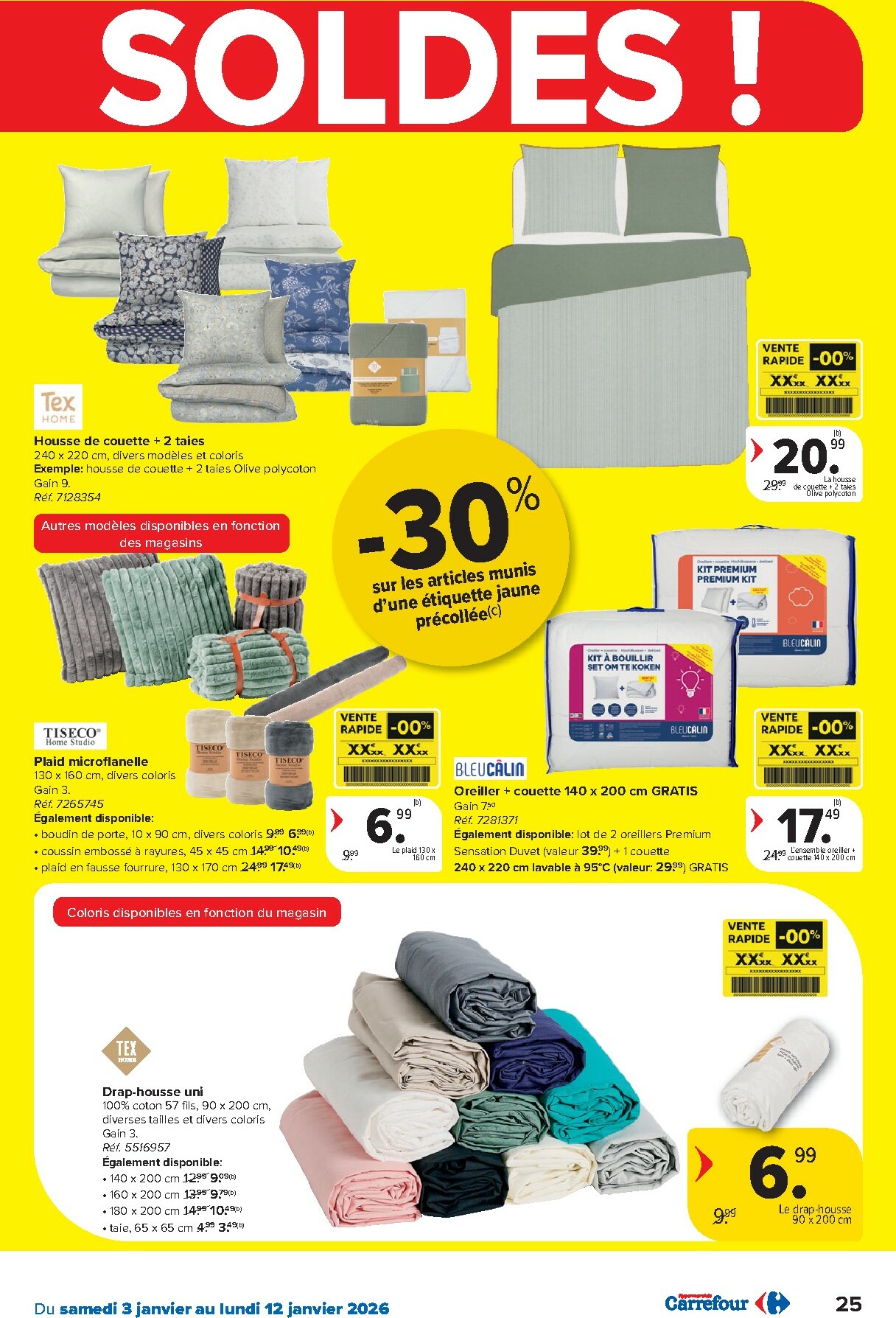 carrefour - De Carrefour Hypermarchés folder geldig vanaf 02/01 t/m 12/01 - page: 25