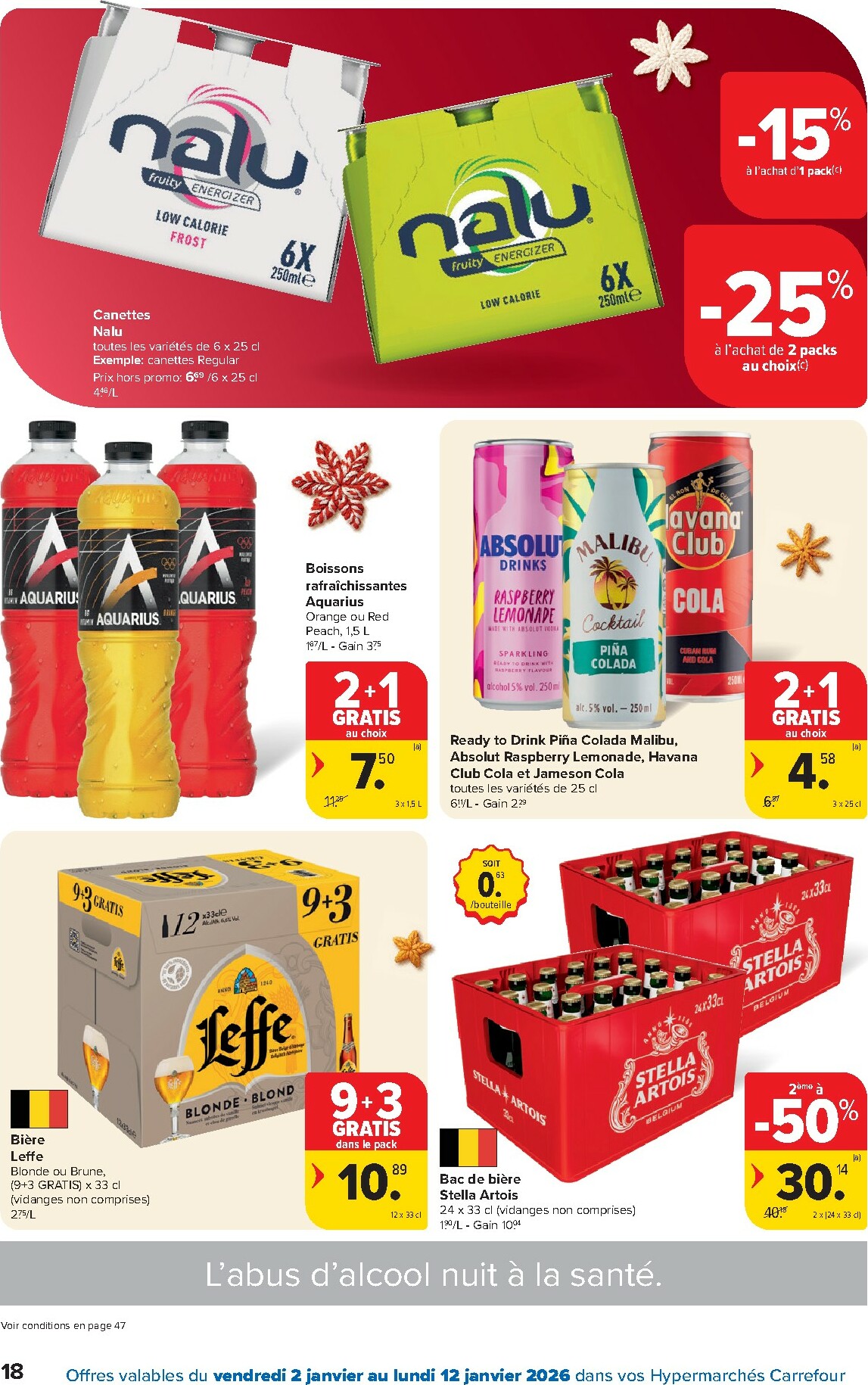 carrefour - De Carrefour Hypermarchés folder geldig vanaf 02/01 t/m 12/01 - page: 18