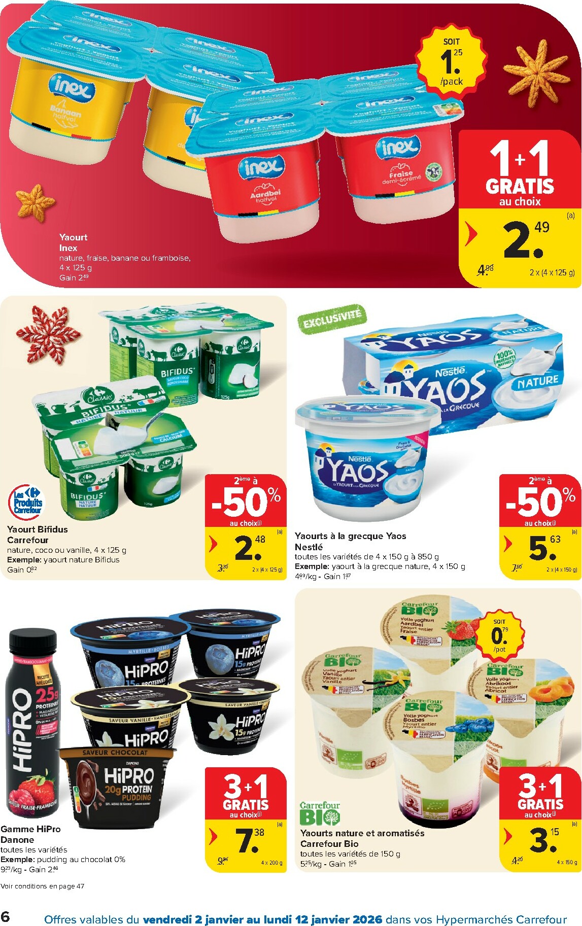 carrefour - De Carrefour Hypermarchés folder geldig vanaf 02/01 t/m 12/01 - page: 6