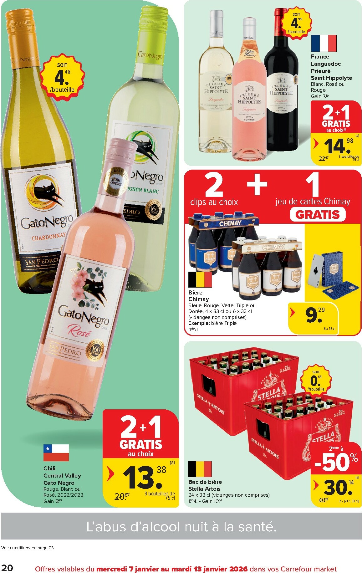 carrefour - De Carrefour folder geldig vanaf 07/01 t/m 13/01 - page: 20
