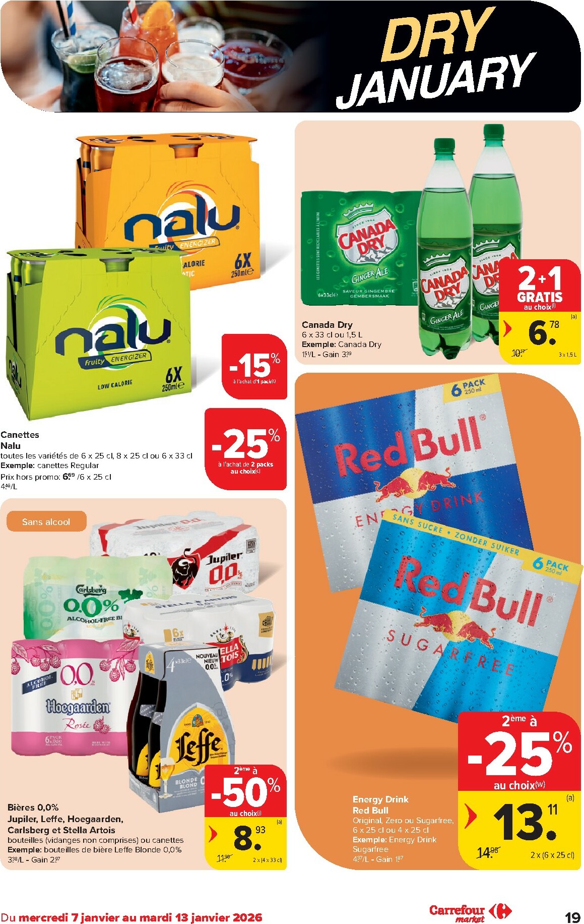carrefour - De Carrefour folder geldig vanaf 07/01 t/m 13/01 - page: 19