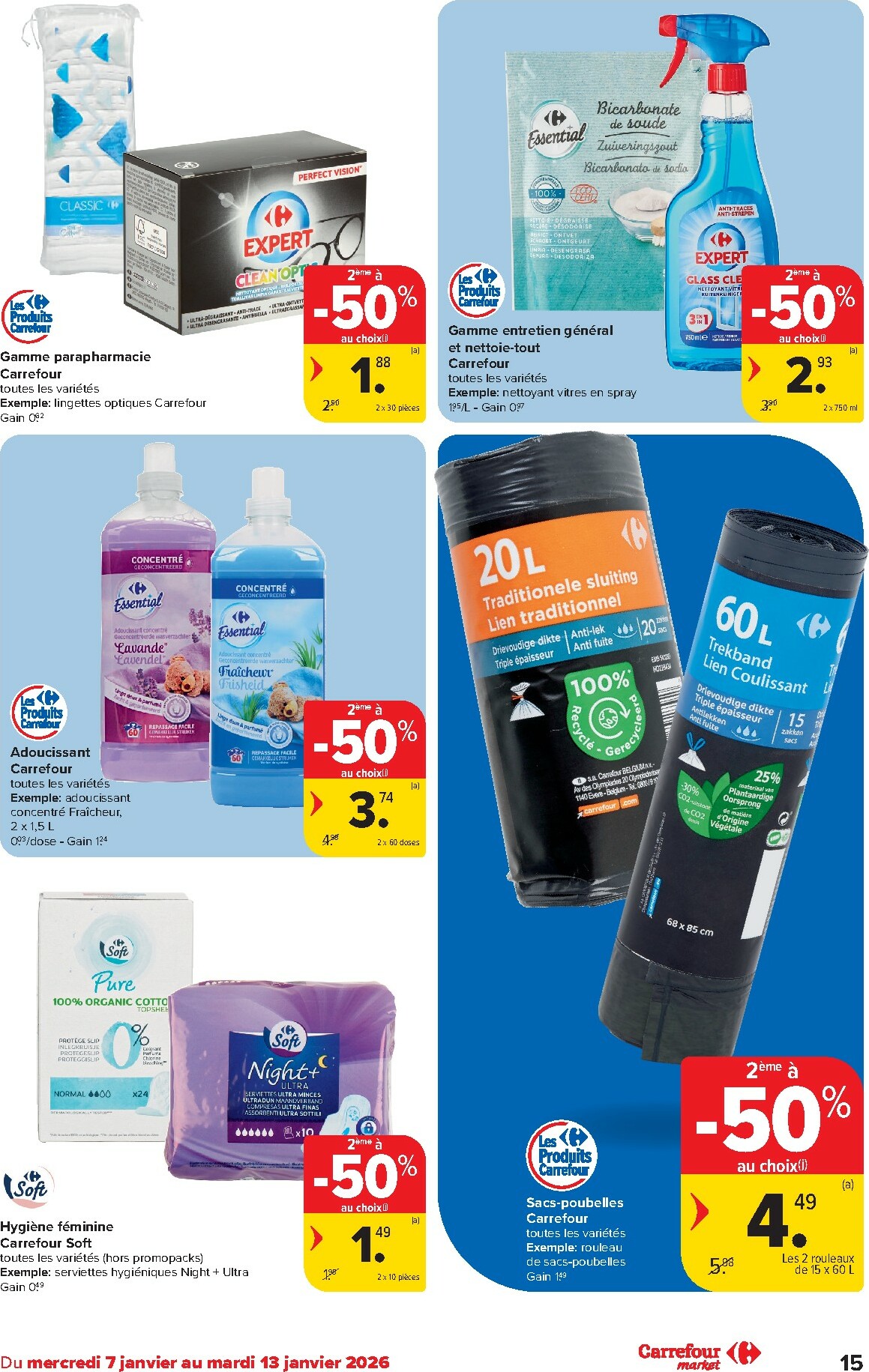 carrefour - De Carrefour folder geldig vanaf 07/01 t/m 13/01 - page: 15